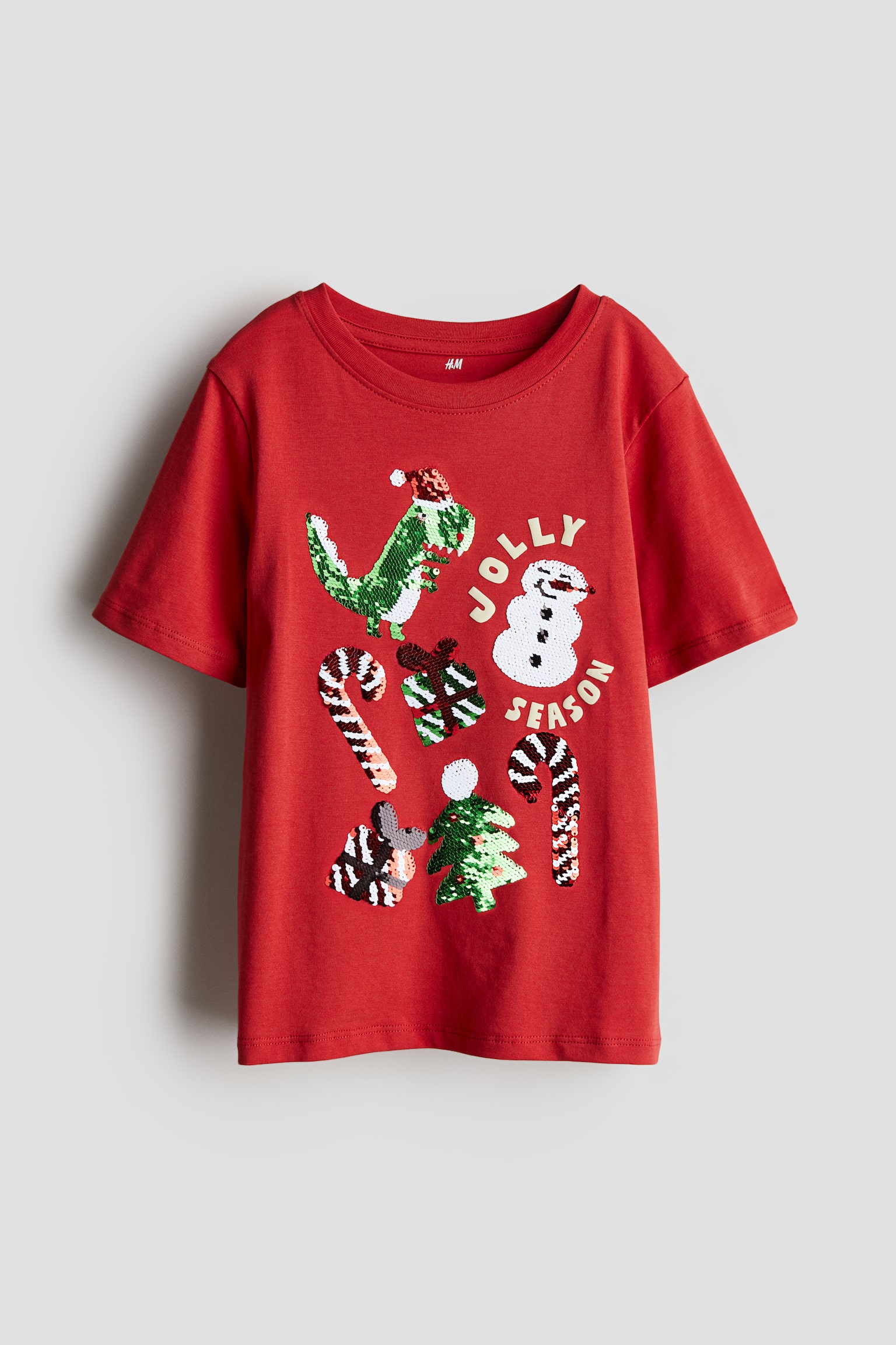 Print Tee - Red/Jolly Season/White/Fun Season/Black/Jolly Season - 1