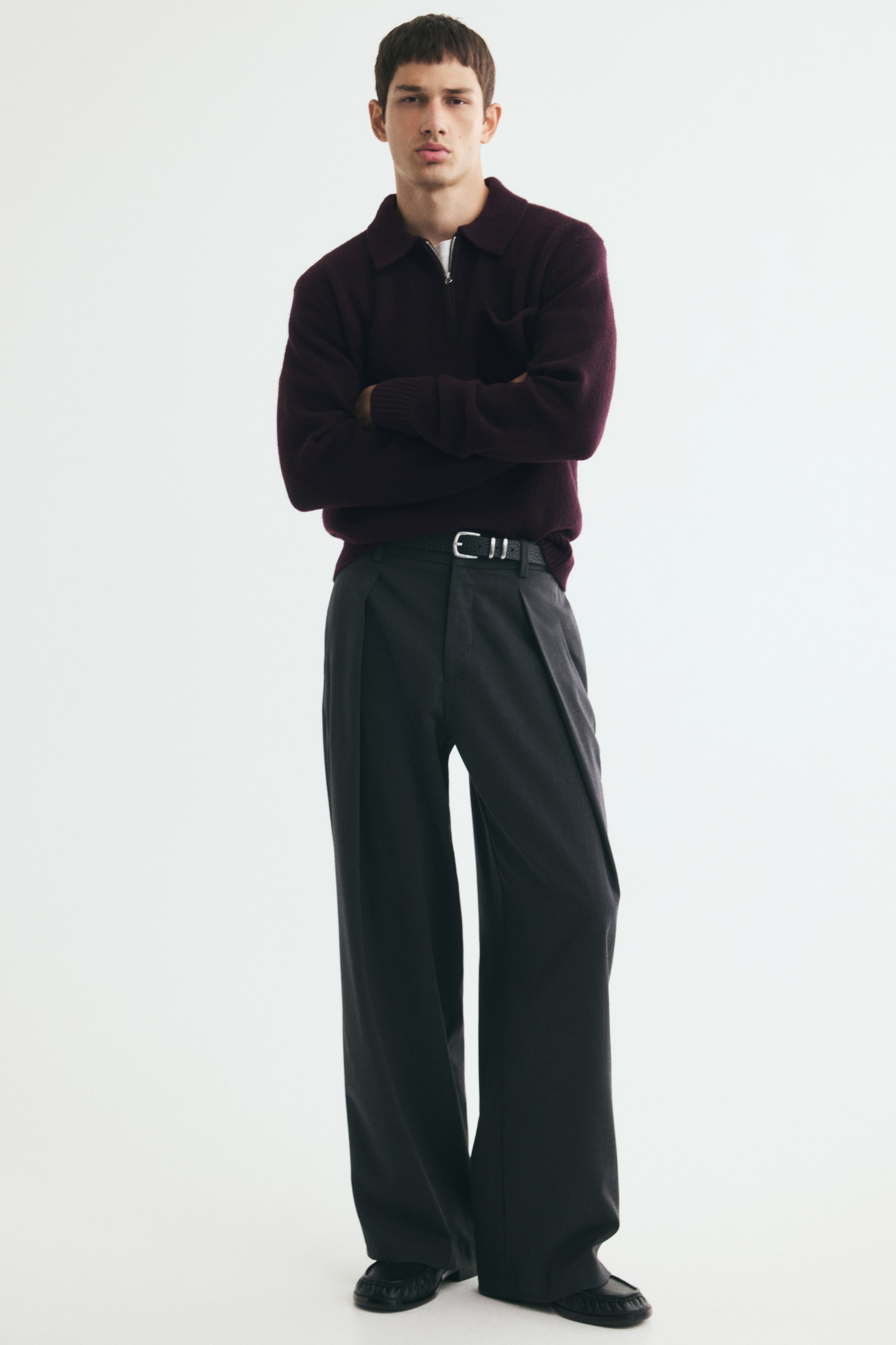 Regular Fit Knitted polo shirt