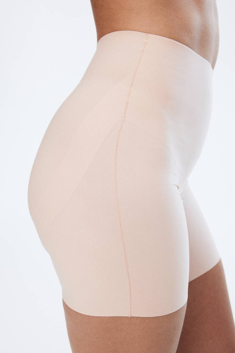 Light Shape Push-up bikers - Light beige - Ladies | H&M GB