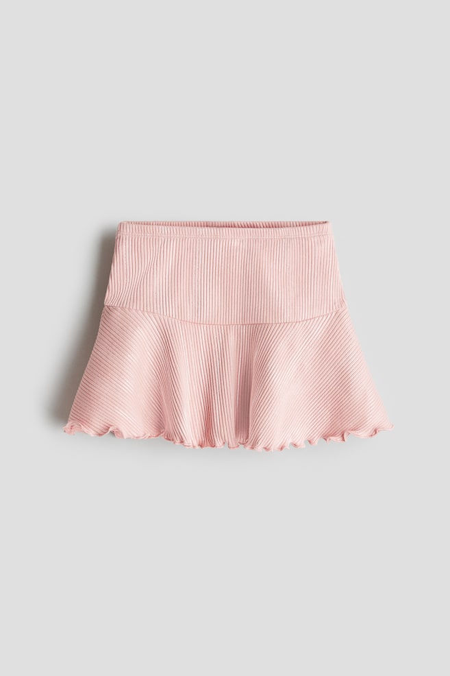 Shimmery Jersey Skirt - Light pink/White/silver-colored/Black - 1