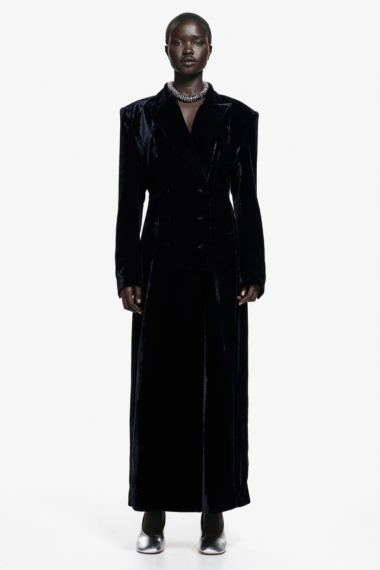 Robe Blazer H Et M Robe Blazer Façon Smoking En Velours Noir