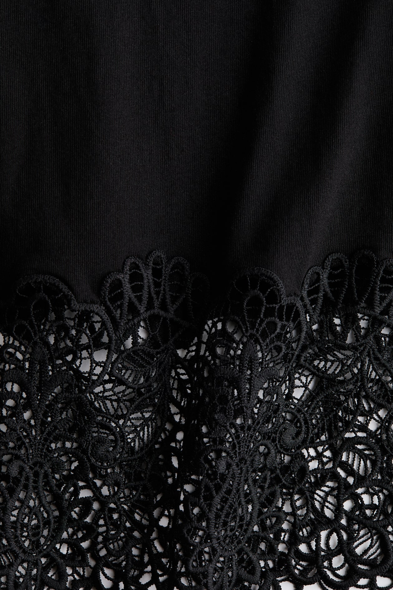 Lace-Trimmed T-Shirt - image 2