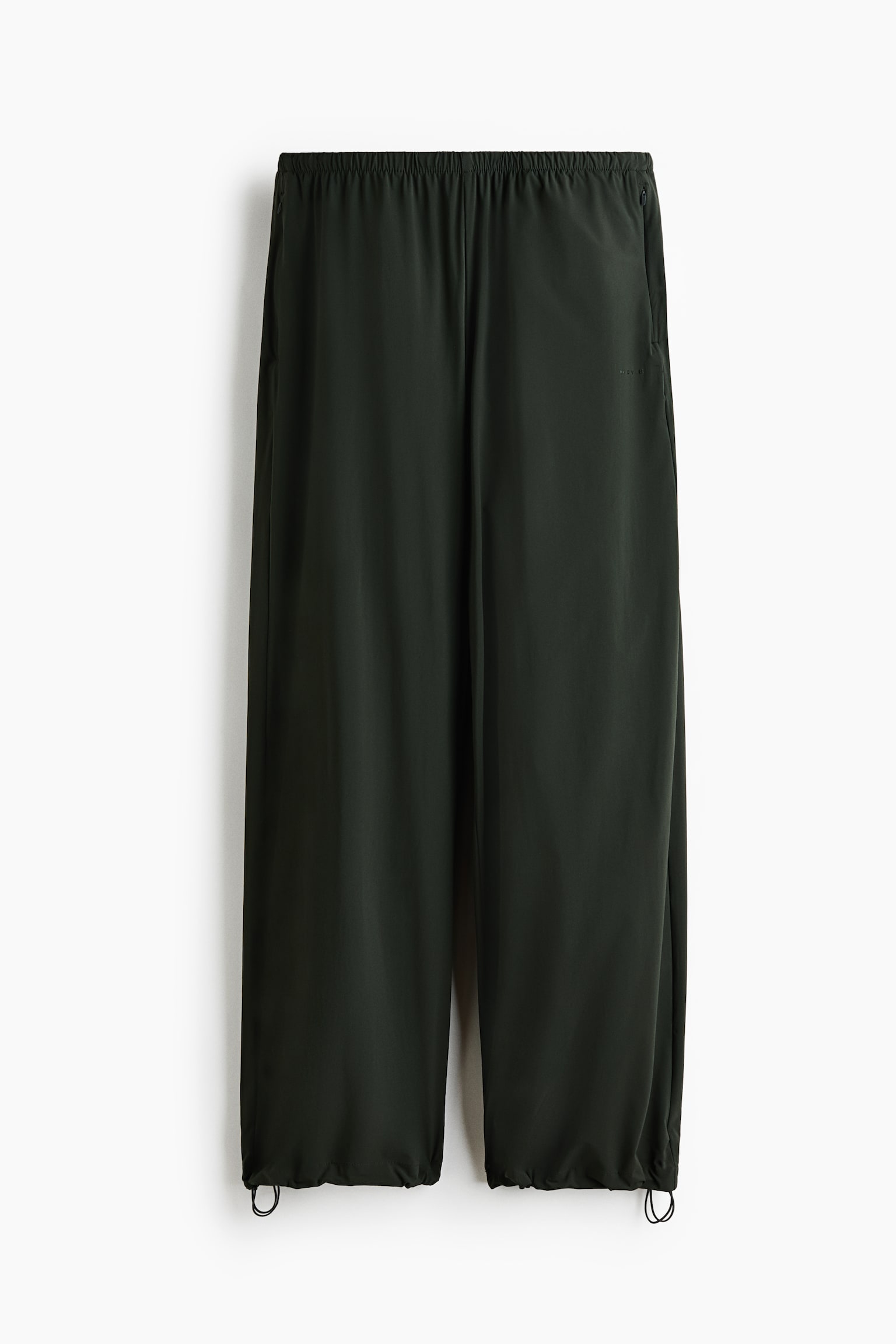 Pantaloni sportivi in nylon Relaxed Fit - Verde montagna/Nero - 1