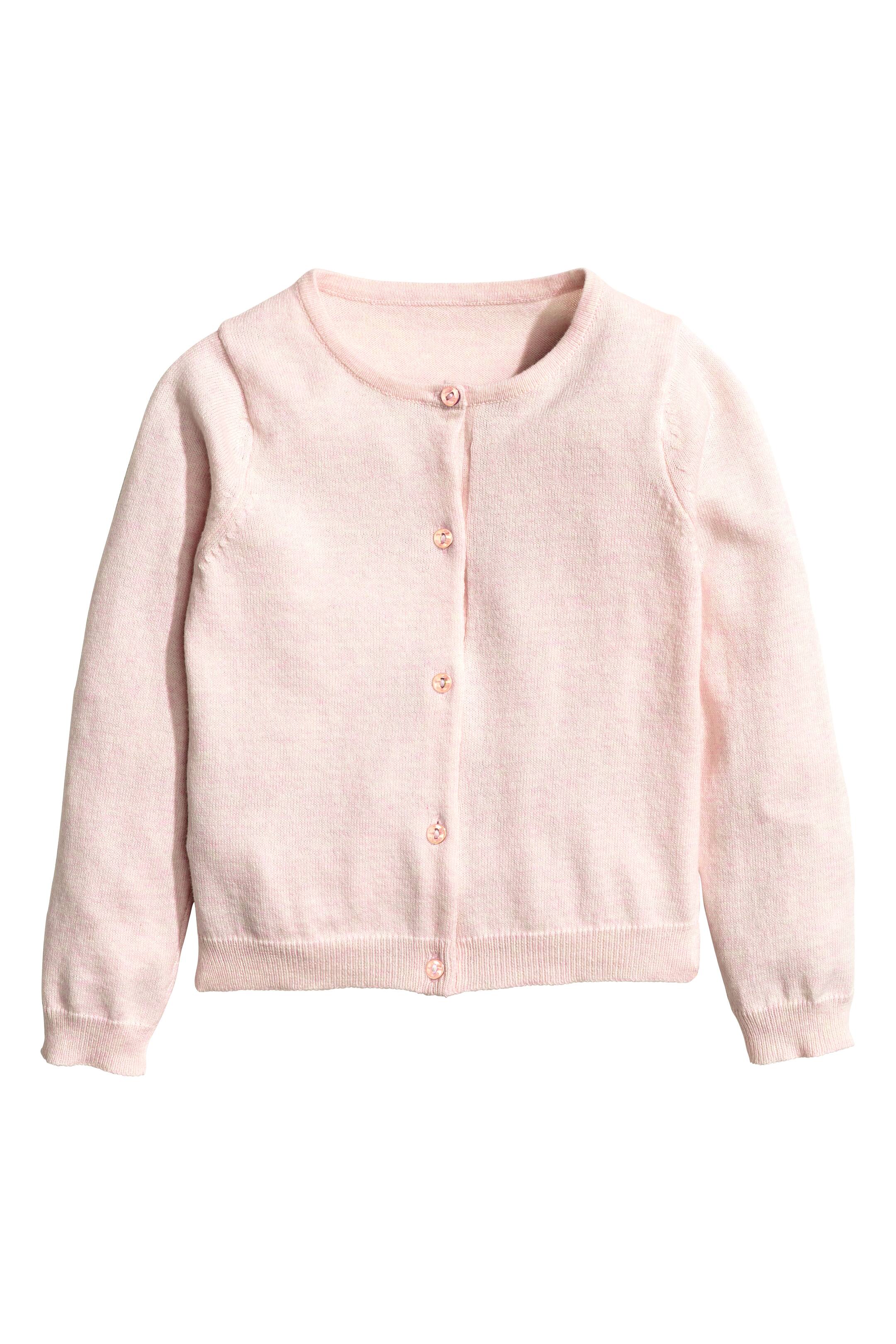 View larger image: Cotton cardigan - Light pink - Kids | H&M GB 1
