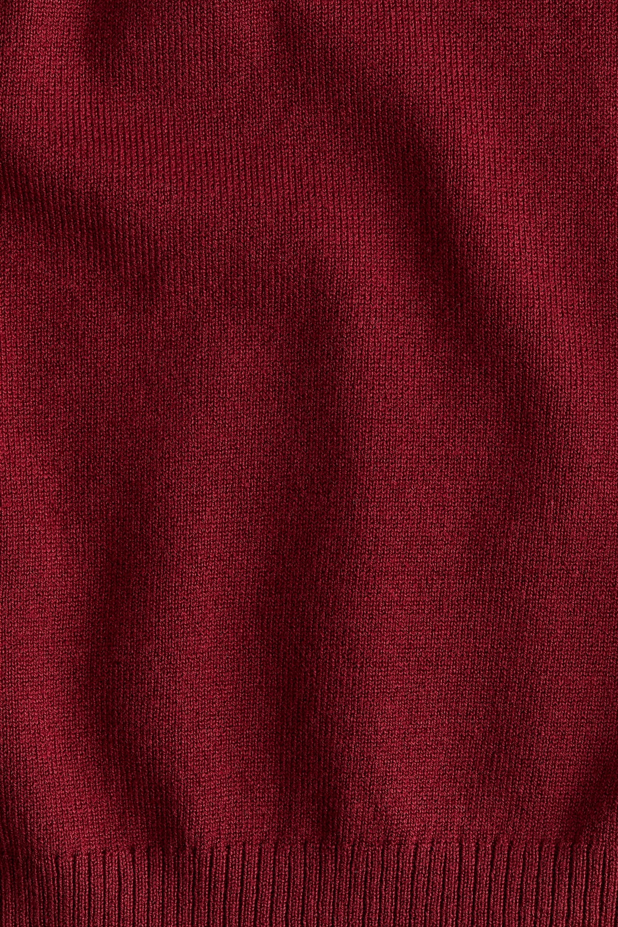 Fine-Knit Turtleneck Top - image 2