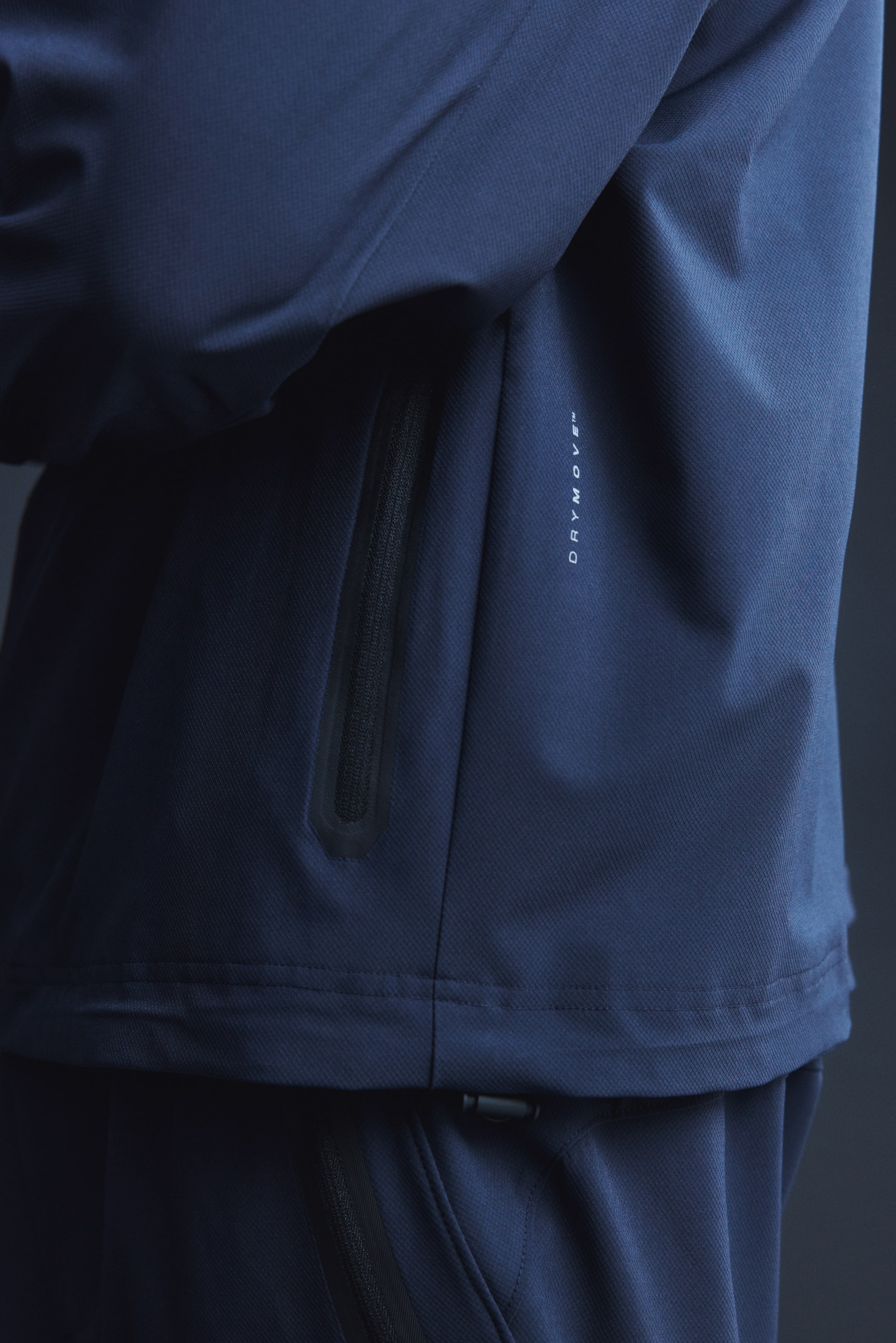 View larger image: Loose-Fit Activewear Jacket with DryMove™ - Dark navy blue - Men | H&M CA 4