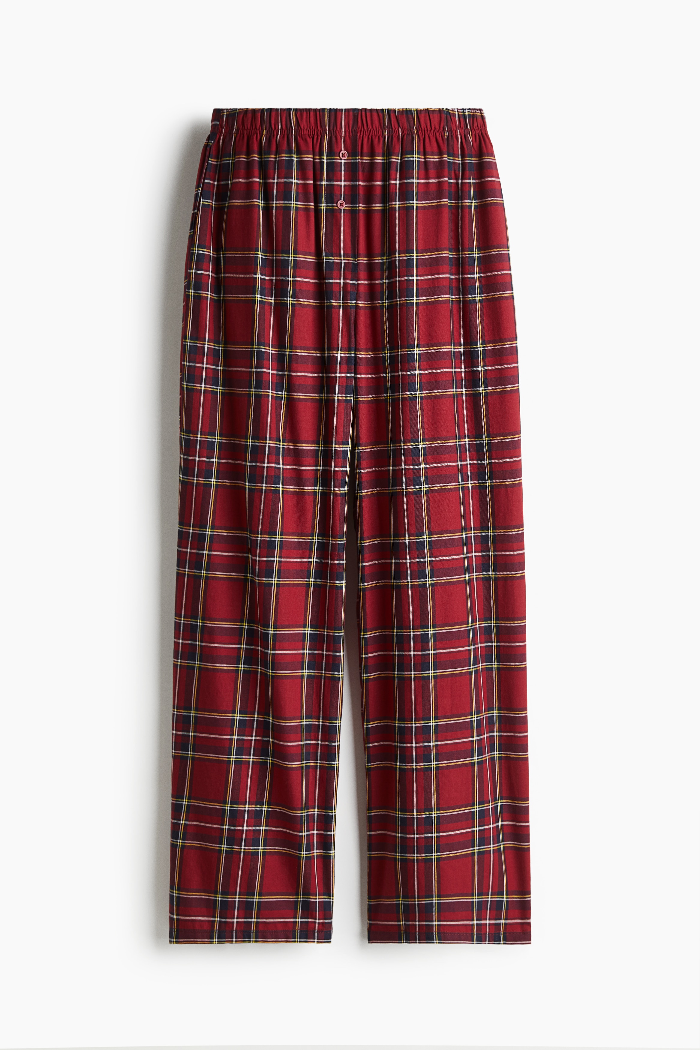 Deze stijlvolle H&M pyjamabroek kun je ook naar kantoor dragen