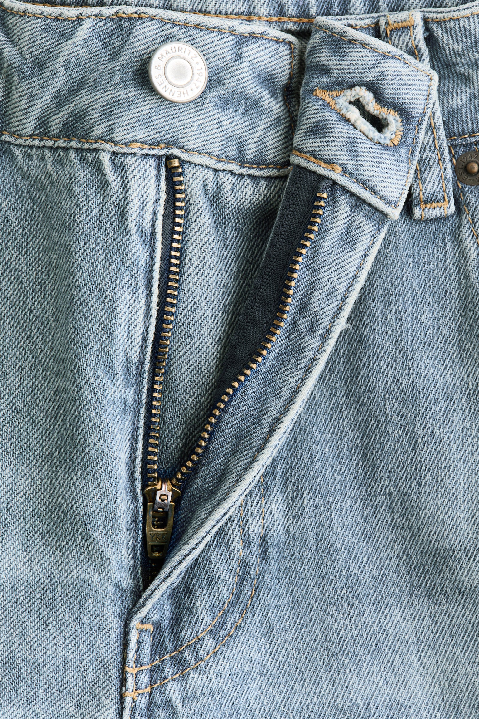 Baggy Low Waist Jeans - Blu denim chiaro/Nero denim/Blu denim scuro - 2