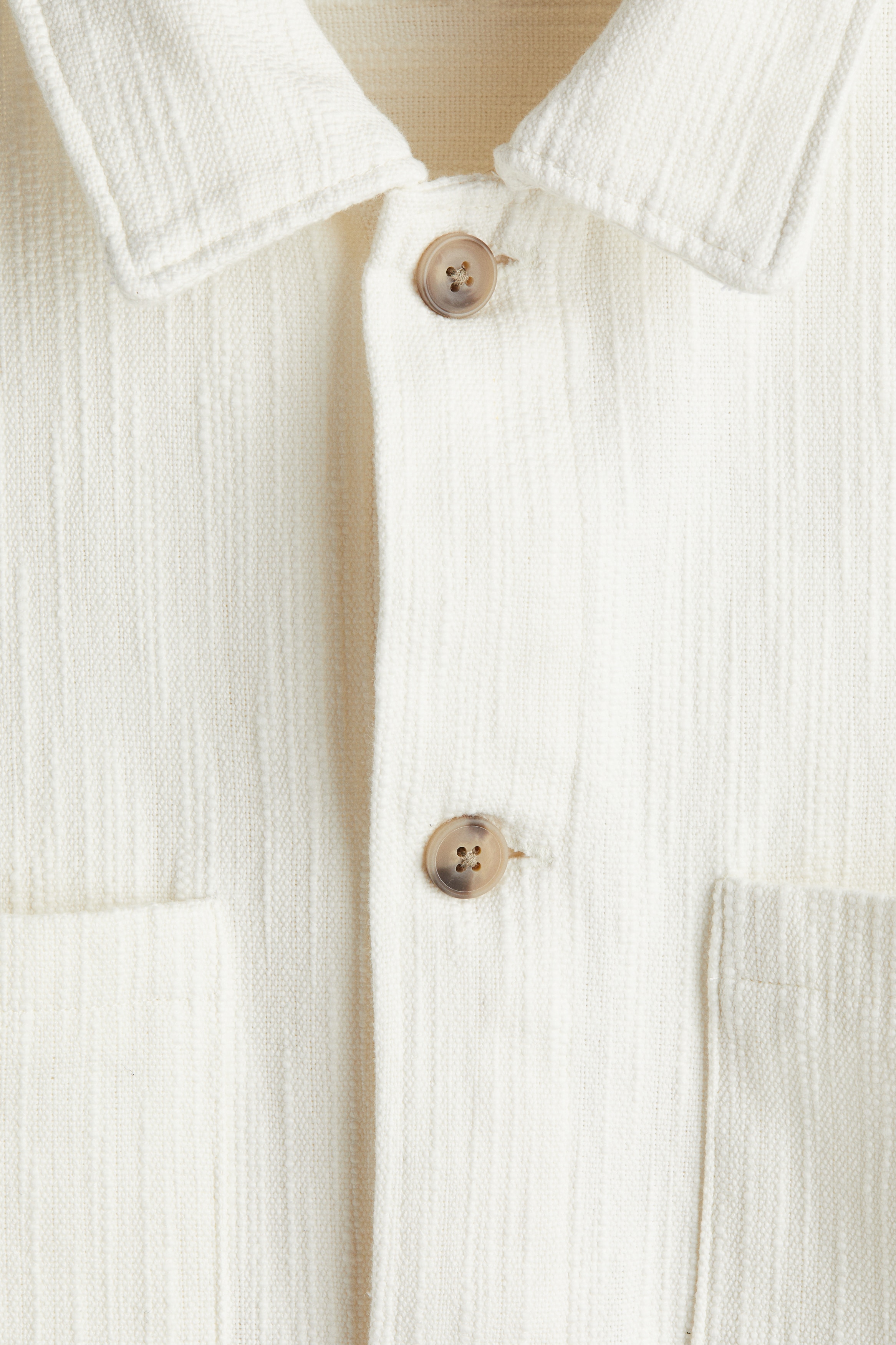 Regular Fit Textured overshirt