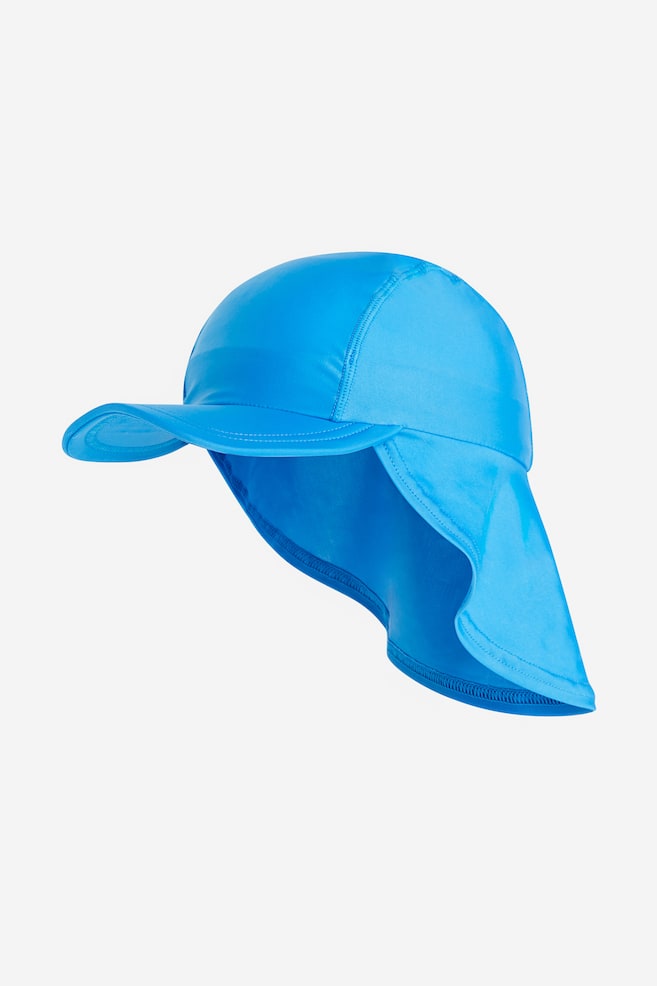 UPF 50 sun cap - Blue/Pink - 1