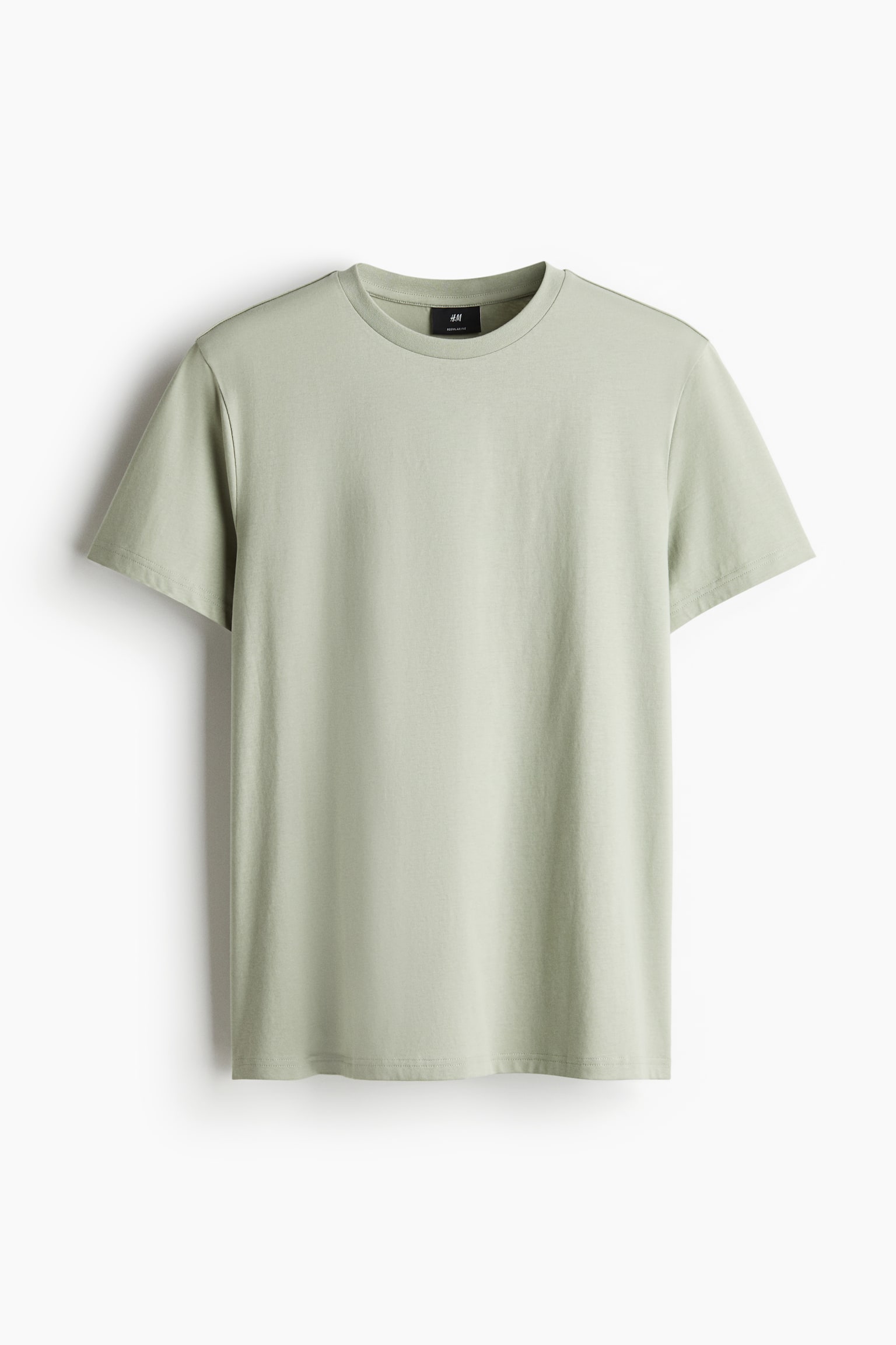 Regular Fit T-shirt - Light green/Black/Light beige/Dark blue/Burgundy/Dark grey/Forest green/Grey marl/Light beige/Dark brown/Black marl/Turquoise/Light green/Pink/Dark aubergine/White/Khaki green/Blue - 2