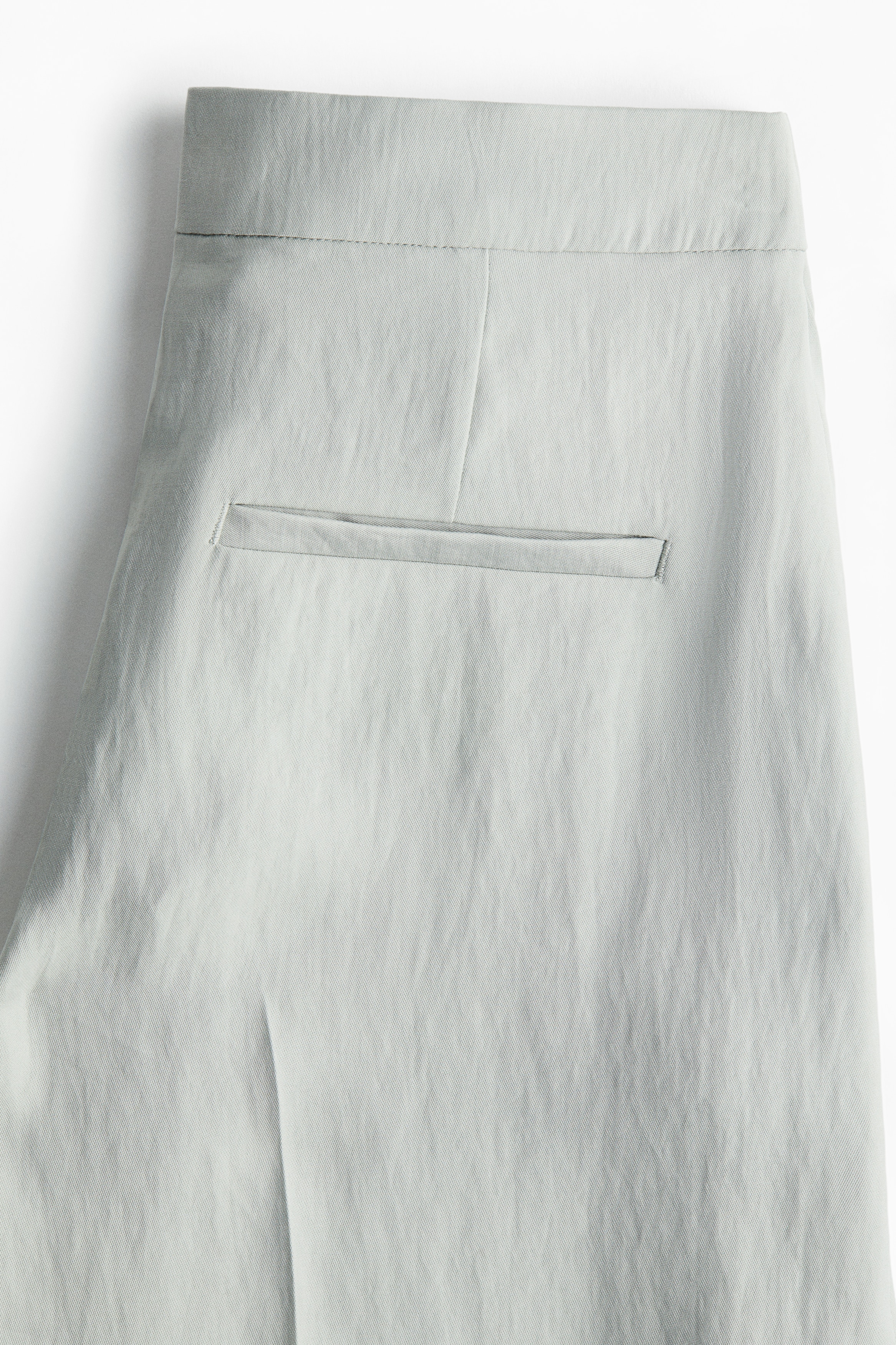 Wide tailored trousers