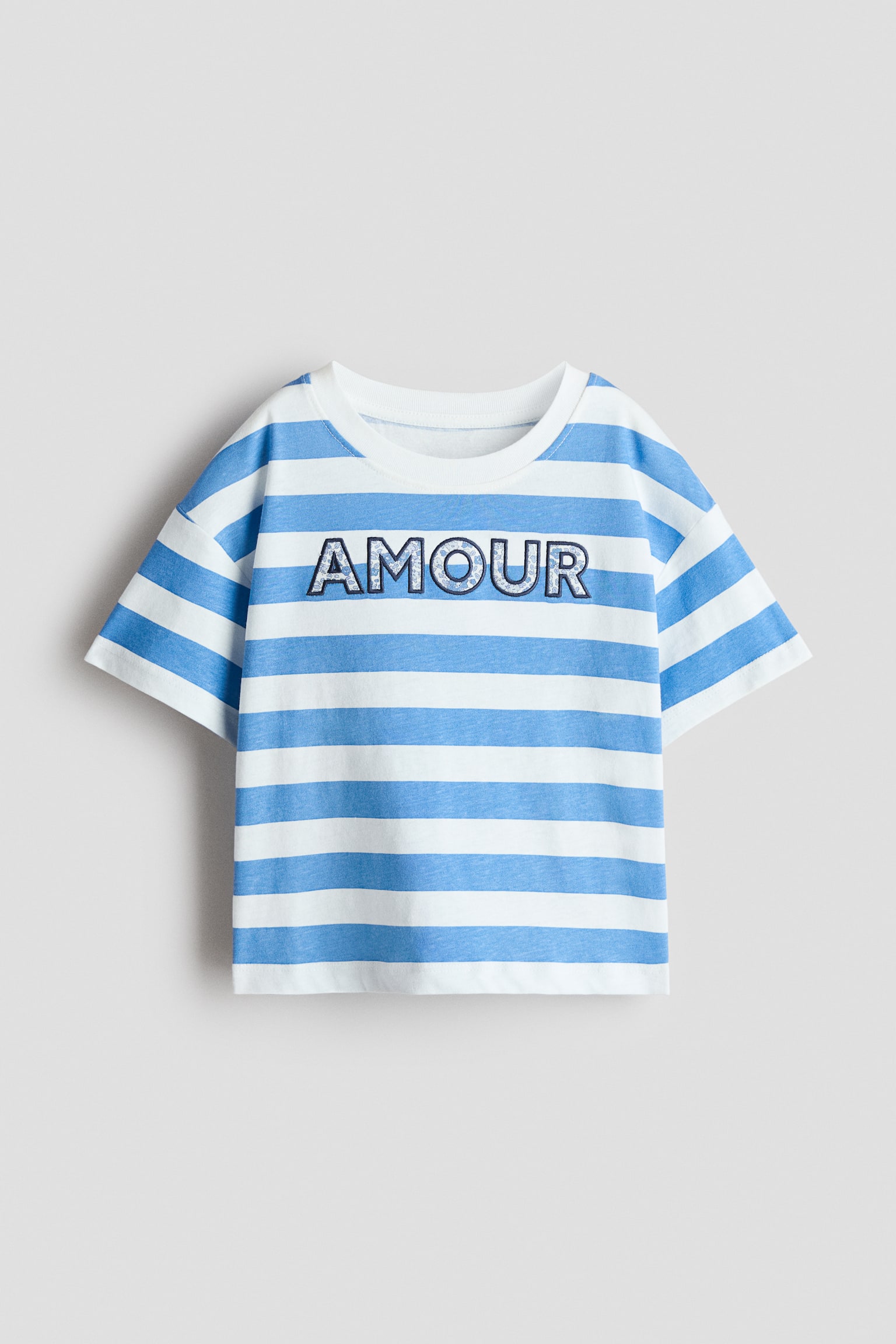 T-shirt decorata - Blu/Amour/Rosa chiaro/fiocchi/Giallo chiaro/fiocchi/Bianco/fragole