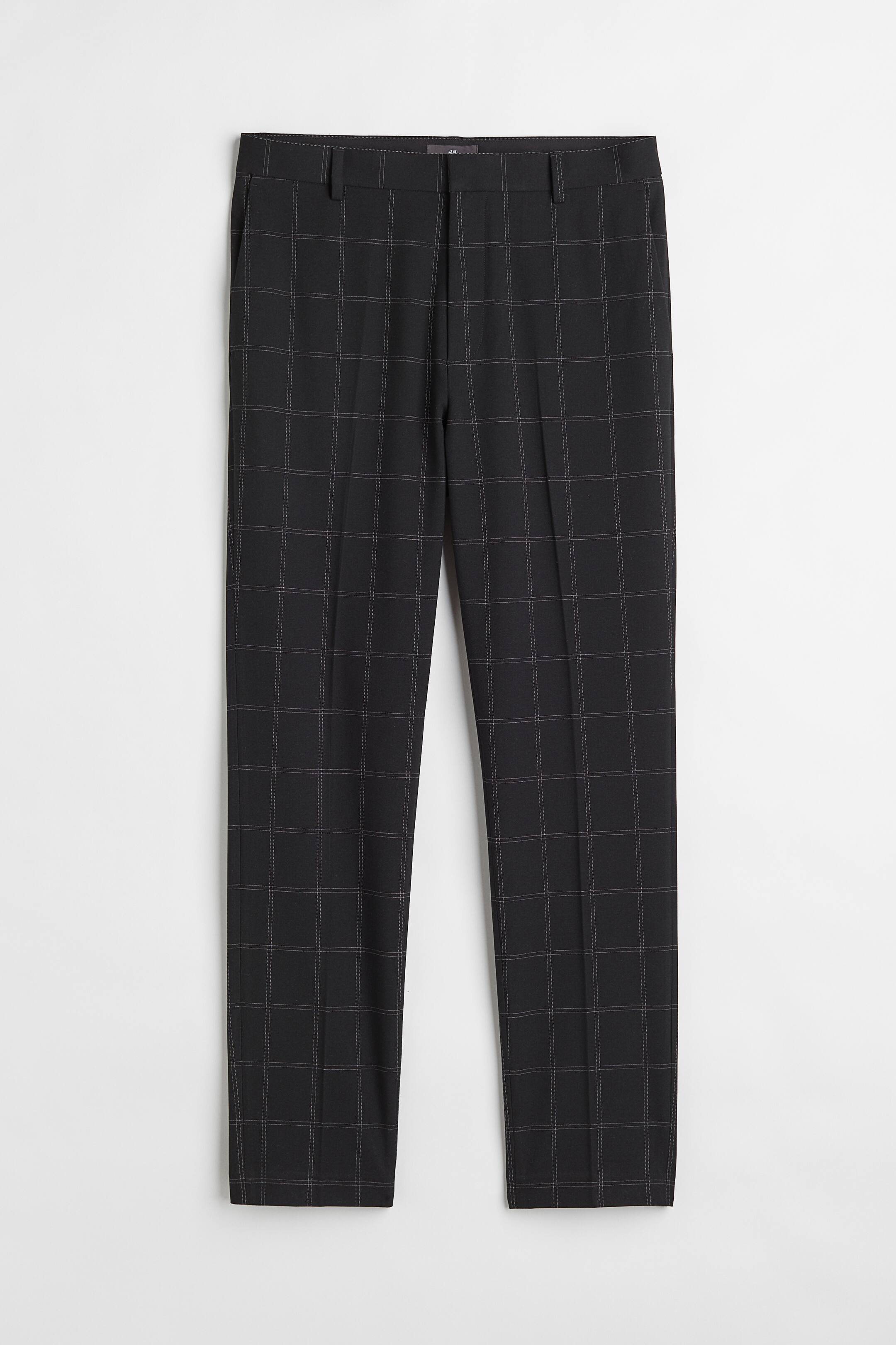 הצגת תמונה גדולה יותר: מכנסיים Slim Fit - שחור - Men | H&M IL 1