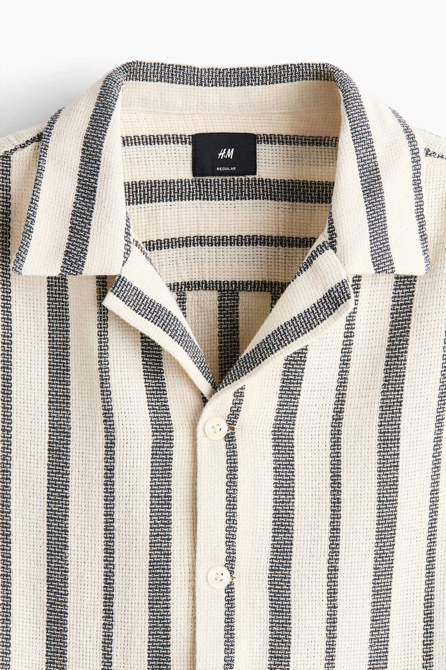 Regular-Fit Shirt - Black/striped/Dark brown/striped/Dark red/striped - 4
