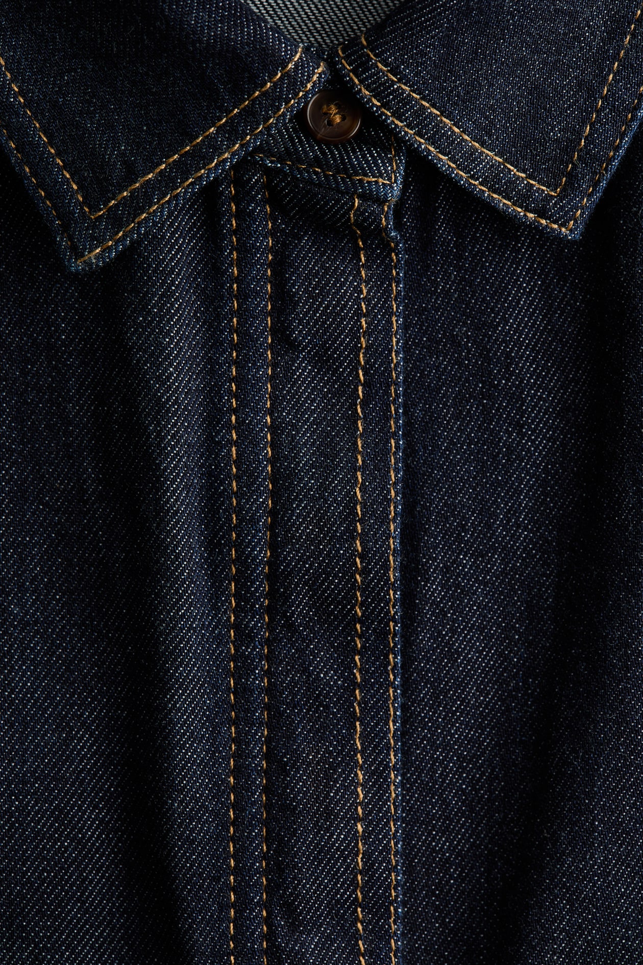 MAMA Denim Shirt Dress - image 2