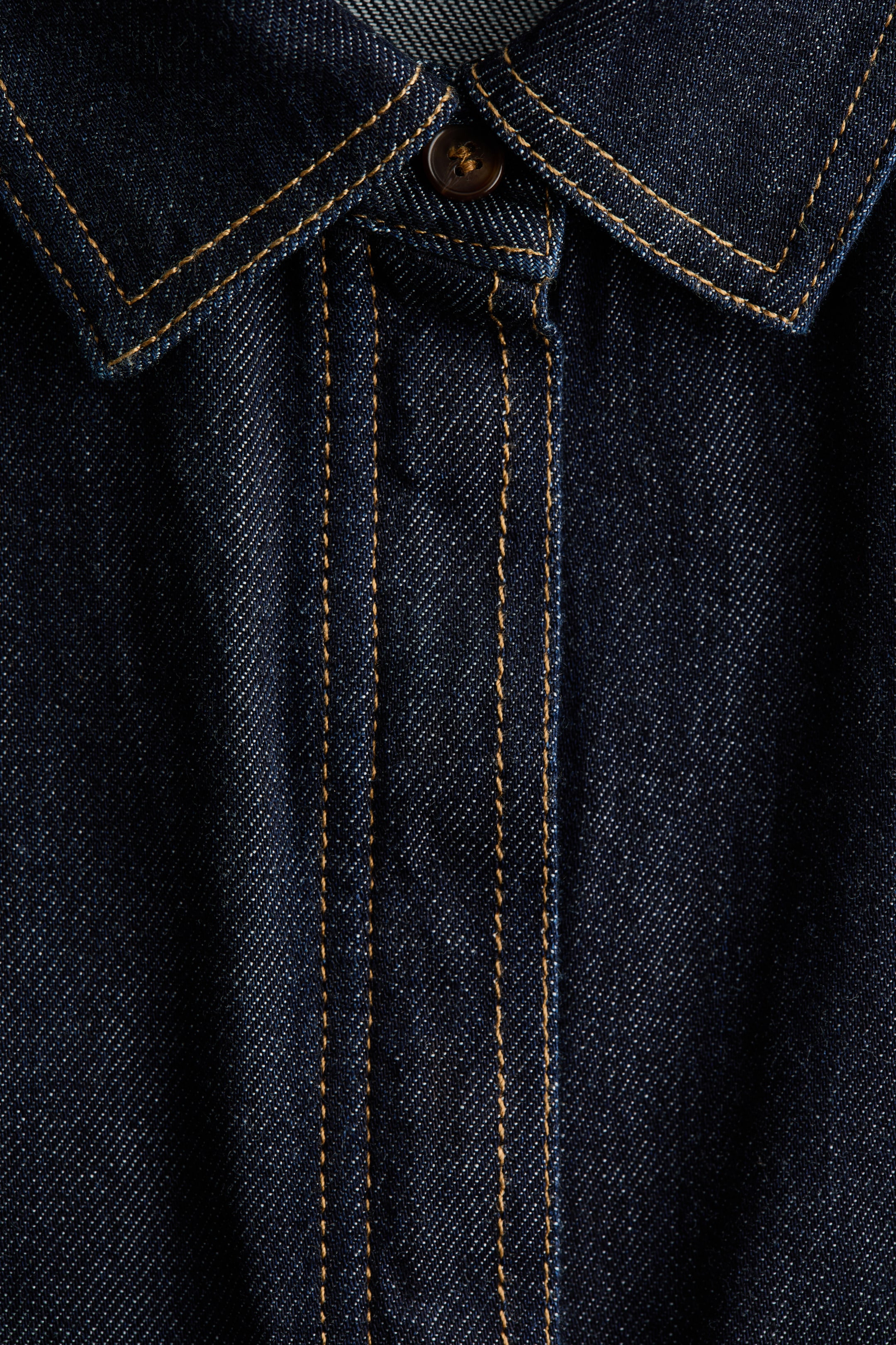 Robe chemise MAMA en denim