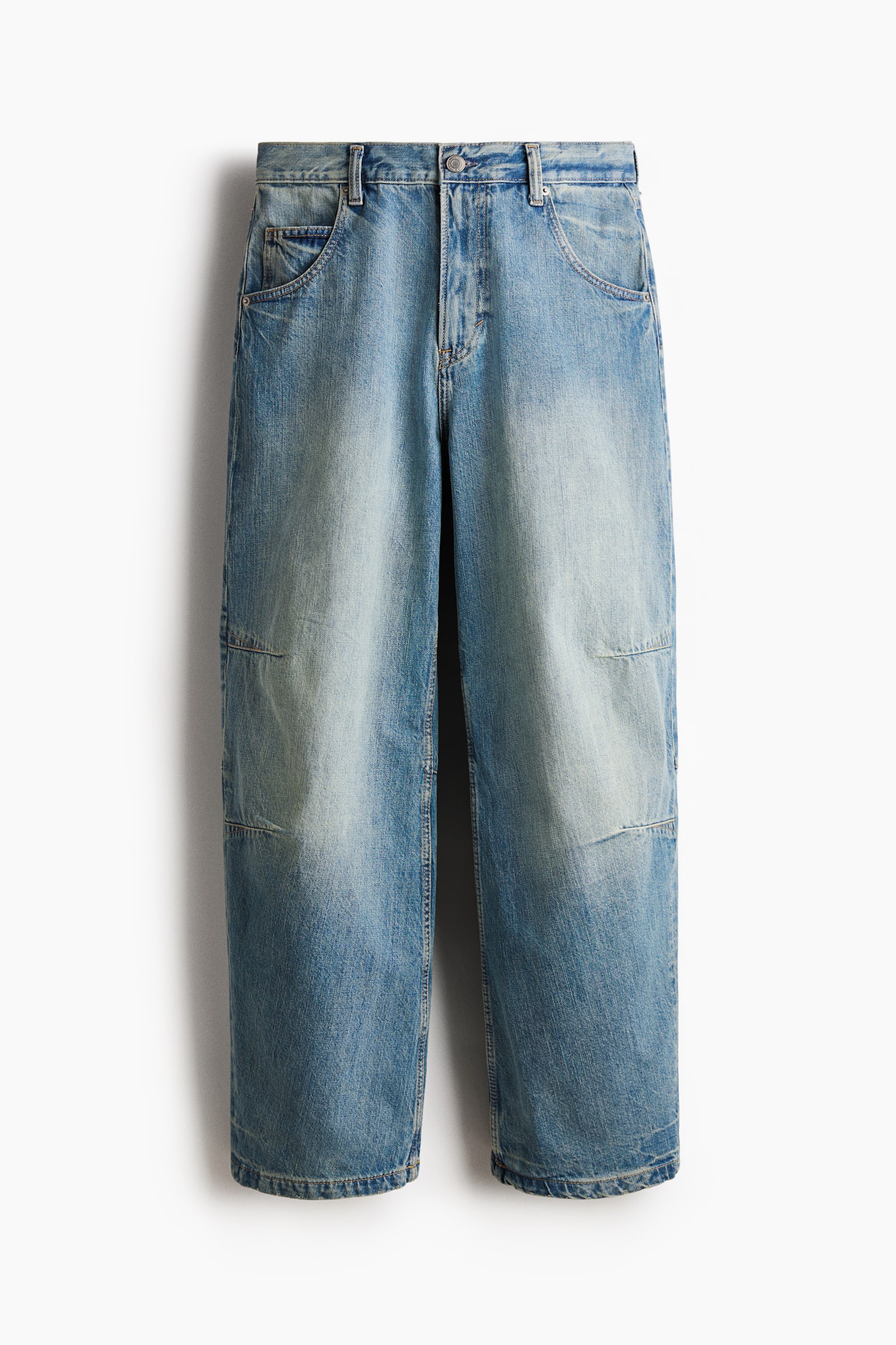 Baggy darted jeans - Light denim blue/Dusty denim blue/Black - 2
