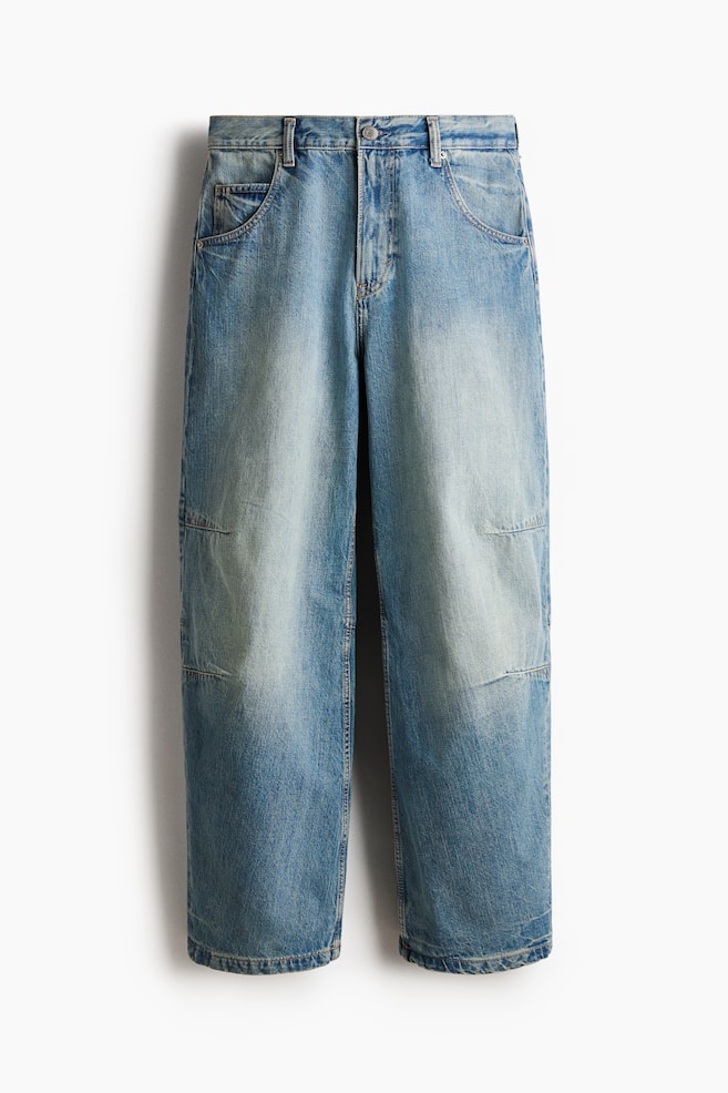 Baggy Darted Jeans - Light denim blue/Dusty denim blue/Black/Denim gray/Dark denim blue/Denim blue - 1