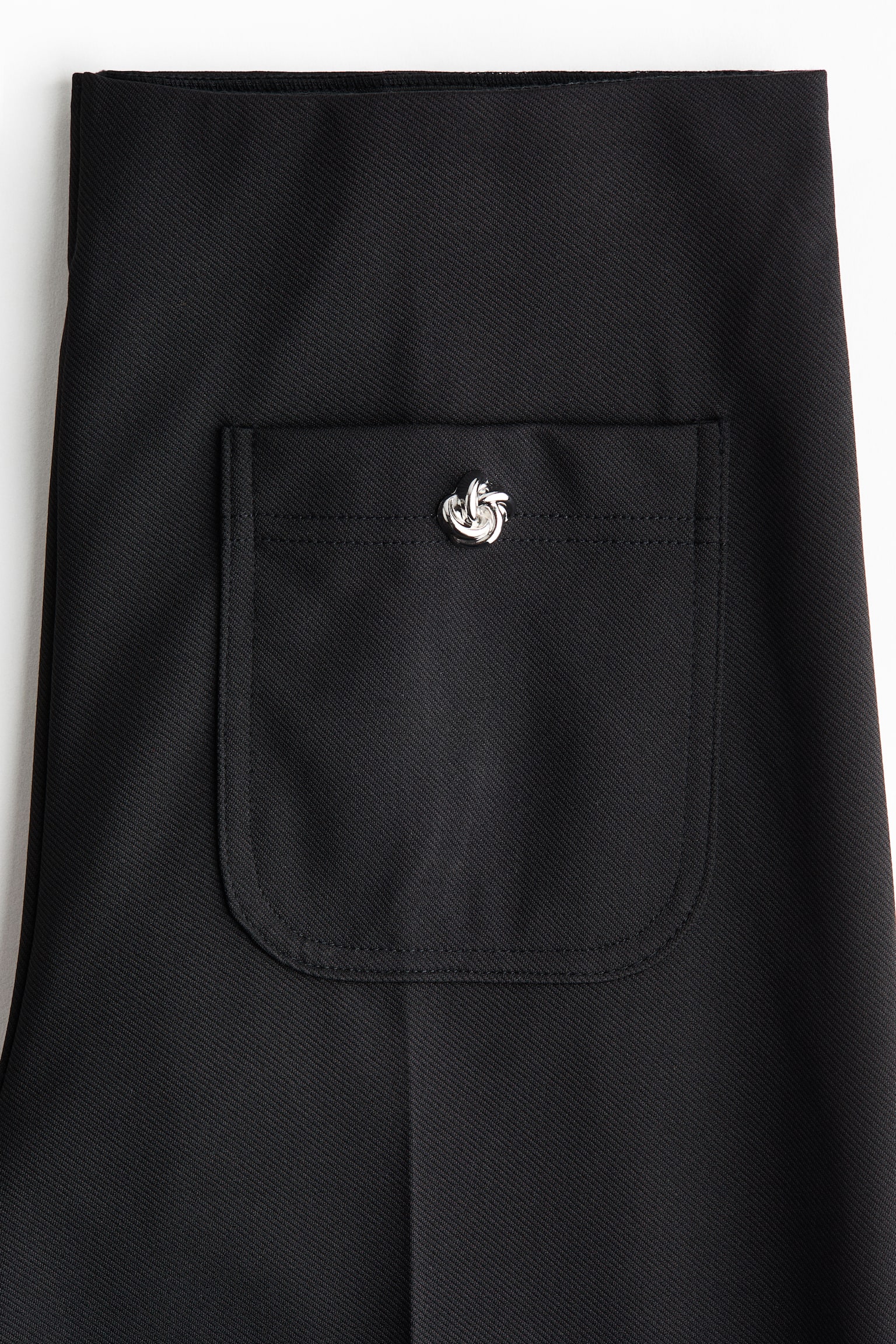 Straight-leg trousers - Black/Dark brown/Black marl - 3