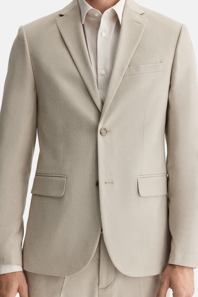 Americana Slim Fit - Beige/Azul marino/Café oscuro/Negro - 3