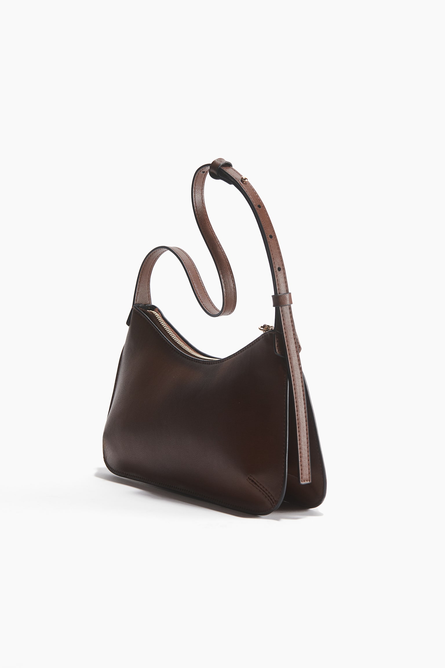 Shoulder Bag - Dark brown - 4