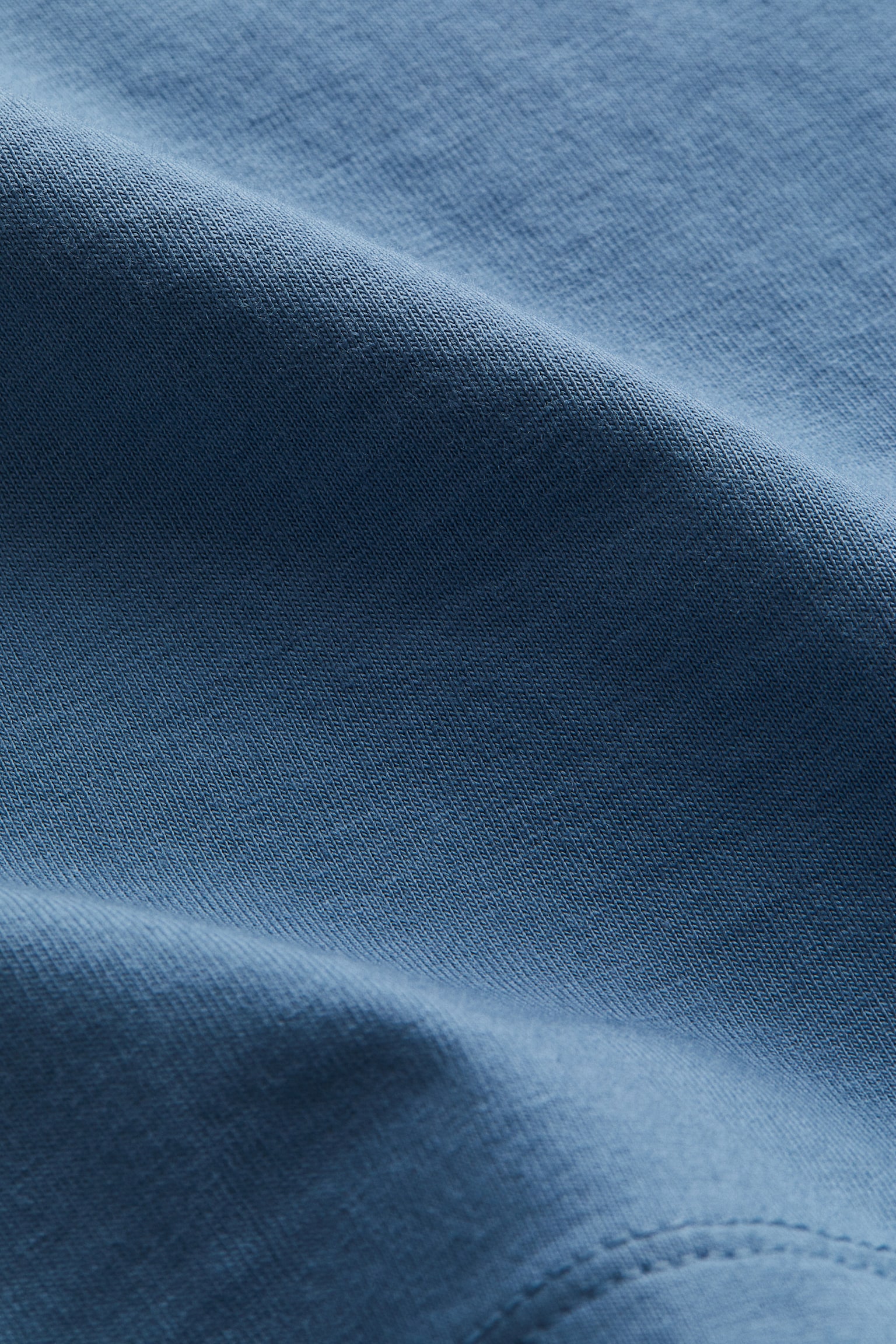 Áo dài tay - Màu xanh dương - 2