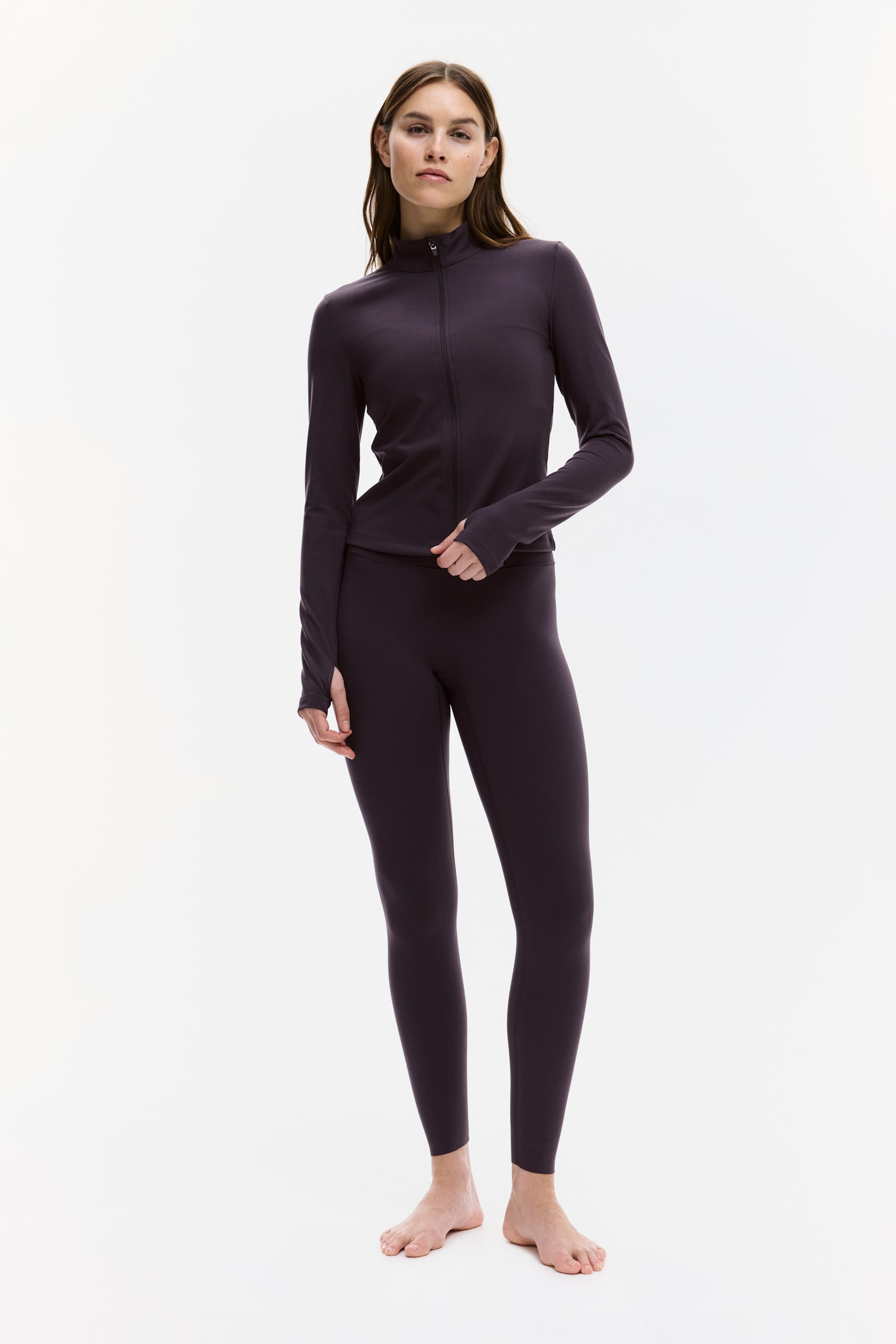 Rozpinana bluza sportowa SoftMove™ - Śliwkowofioletowy/Czarny/Ciemnobrązowy/Brzoskwiniowobeżowy/Pastelowy róż/Ciemnoszary/Amazonitowy błękit/Antyczny róż/Jasnoliliowy/Sztormowy błękit/Kremowy/Bakłażanowy fiolet/Granatowy/Brązowy/Jasny szarobeżowy/Delikatny róż/Granatowy/Czekoladowa śliwka/Gołębi błękit/Kremowożółty - 6