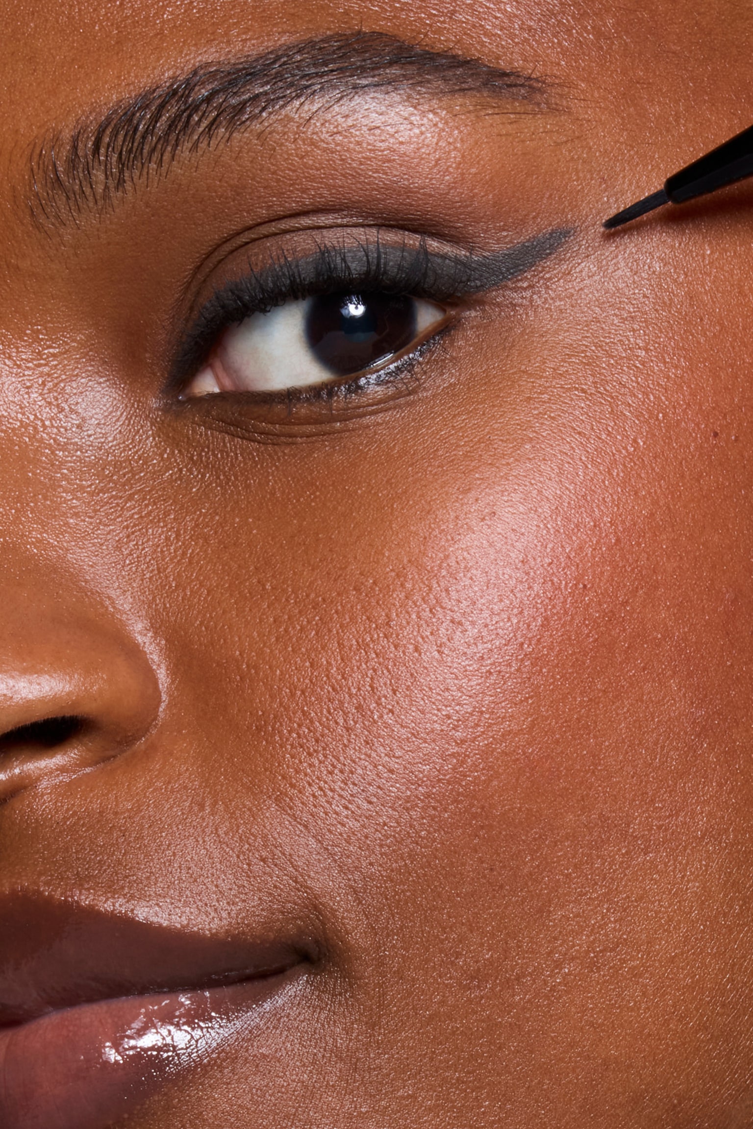 Ultra Fine Eyeliner Brush - Svart - 4