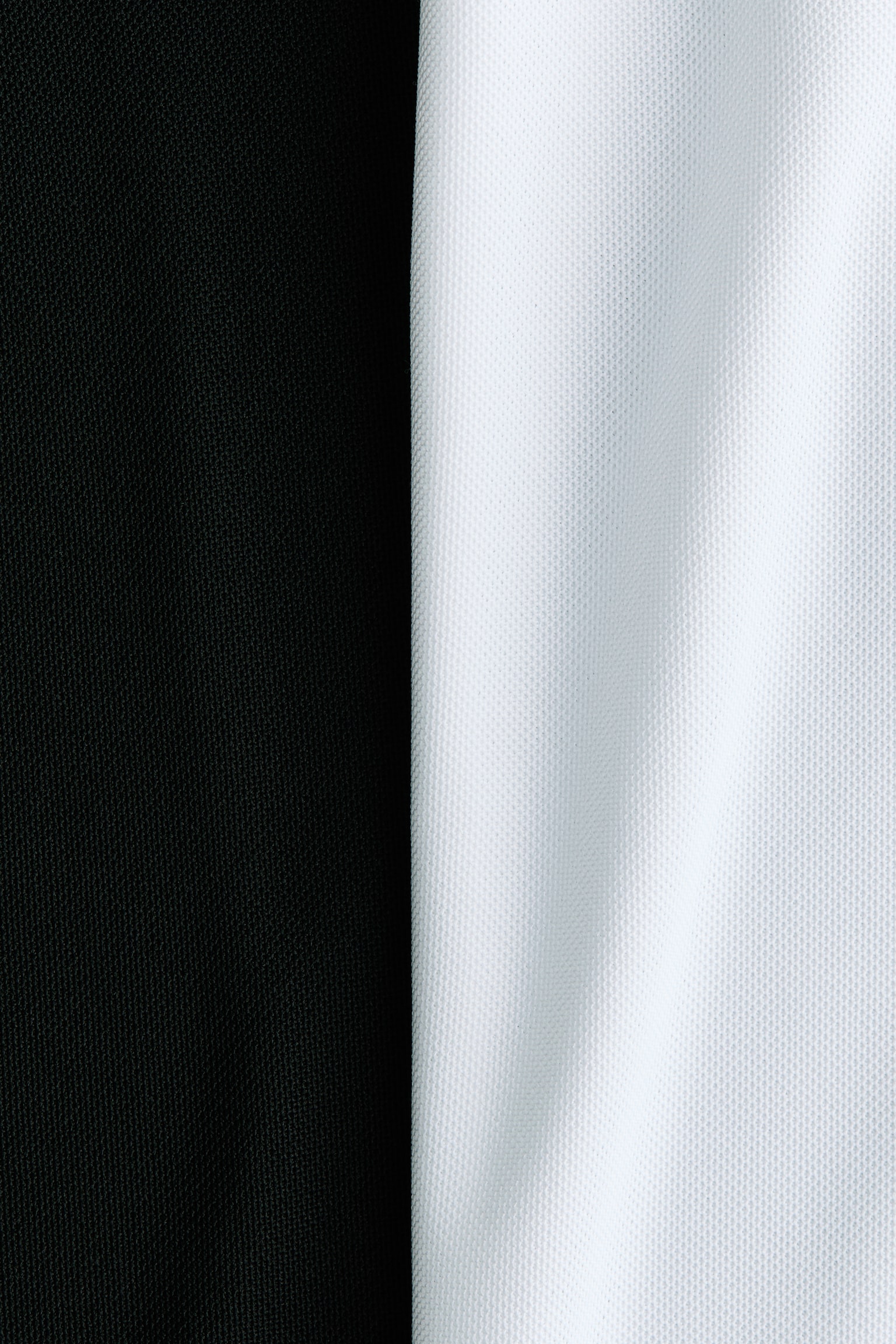 Детские поло H&M Move 2-Pack Sports Polo with DryMove™, цвет: Белый / Чёрный — фото 2