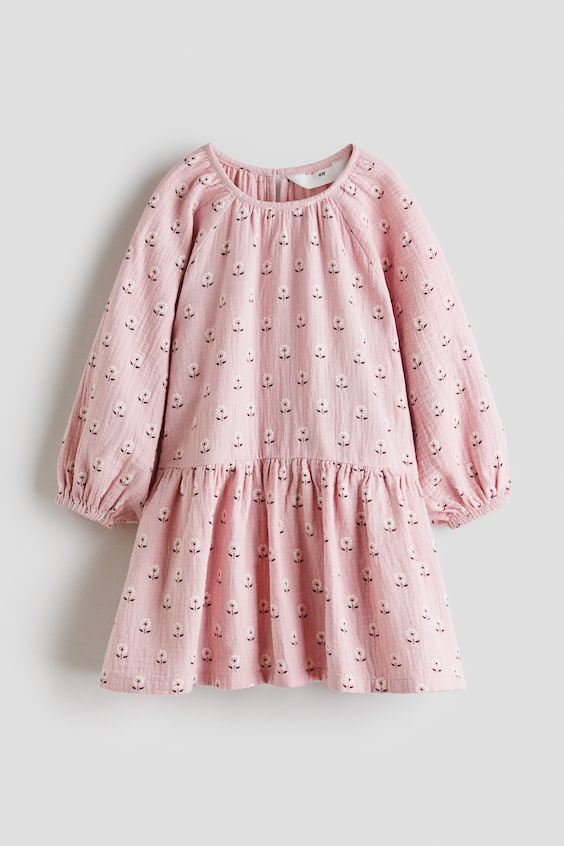 Детские платья H&M Cotton Muslin Dress