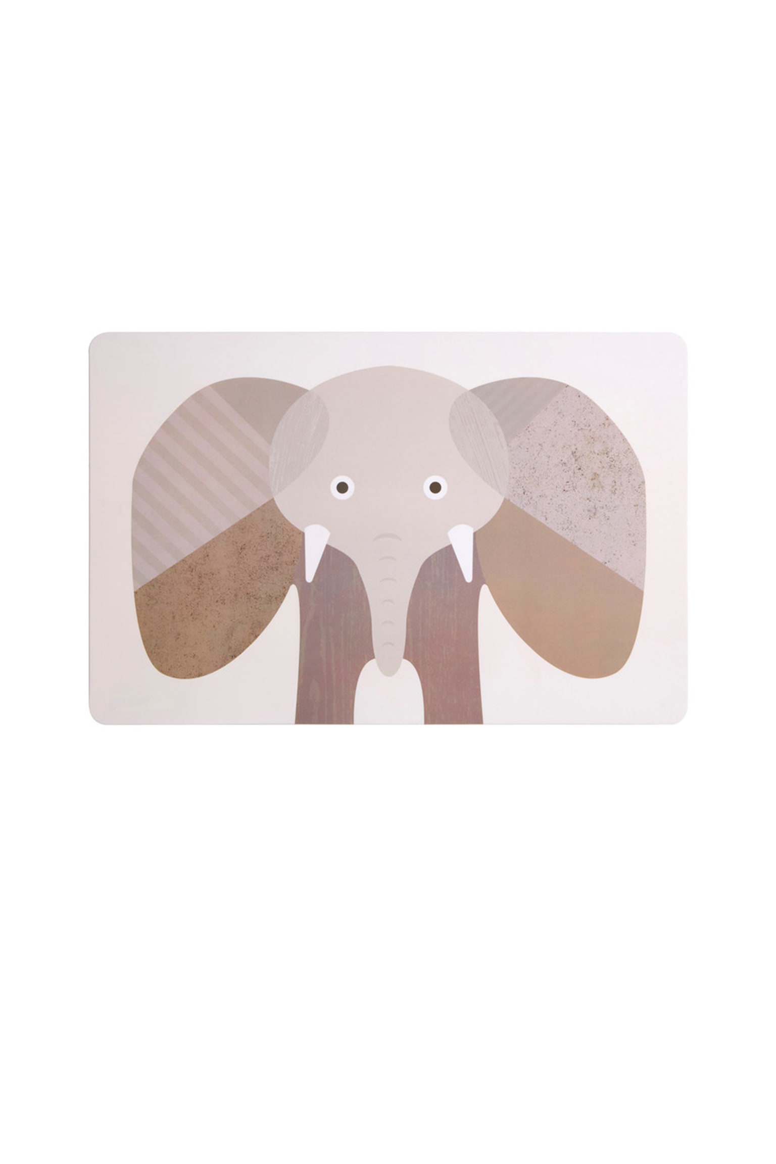 Kids Elephant Placemats & Coasters - Multi-coloured - 1