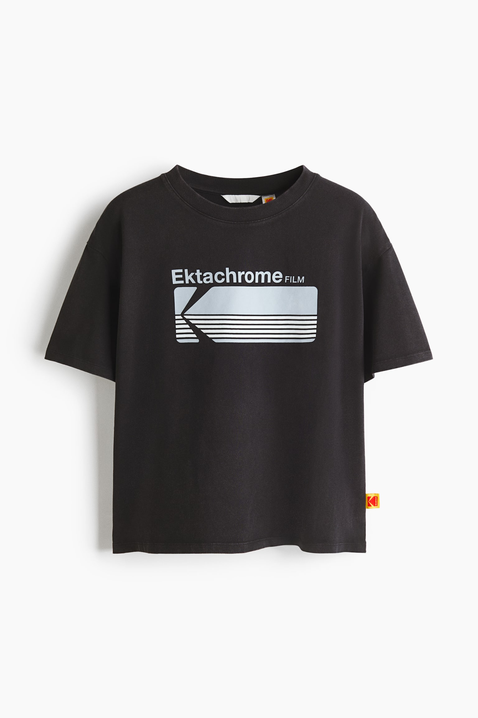 Print Design Tee - Black/Kodak/White/Kodak