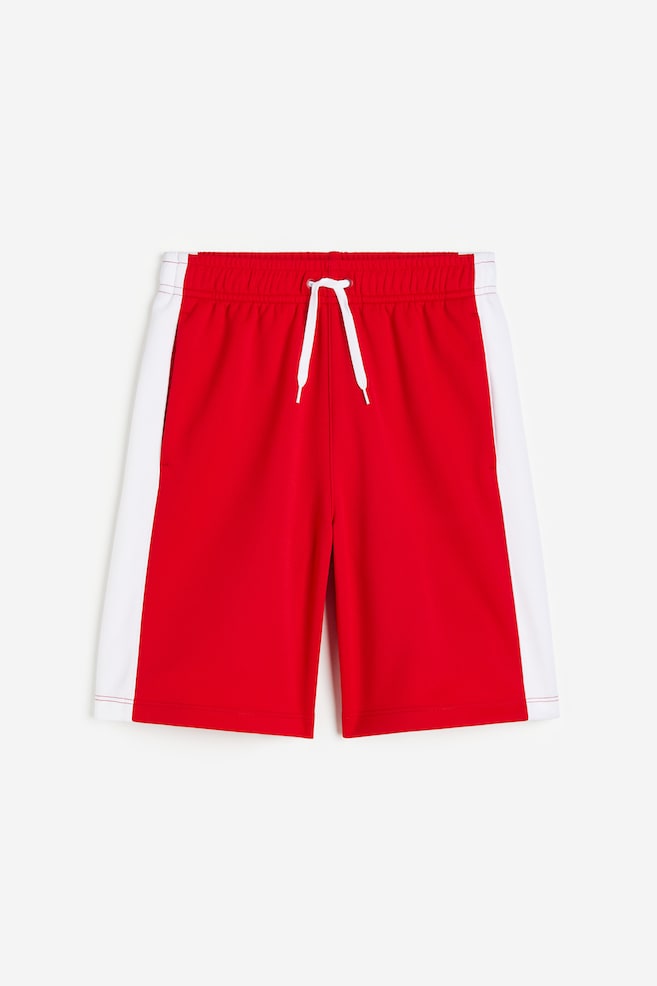 DryMove™ Sports shorts - Red/White - 2