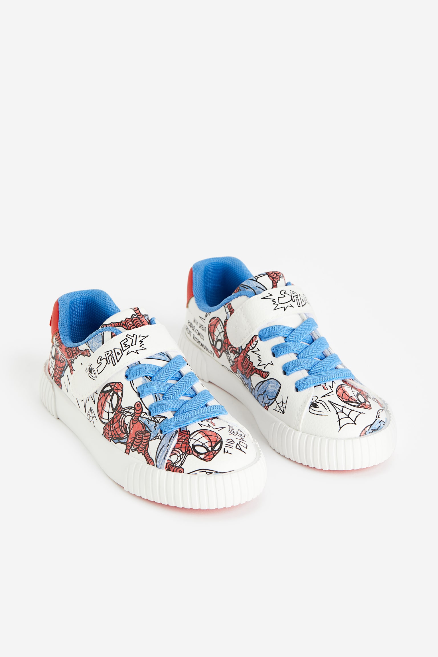 Printed trainers - White/Spider-Man/Bright blue/Sonic the Hedgehog/Bright blue/Super Mario/Beige/Paw Patrol/Blue/Pokémon - 1