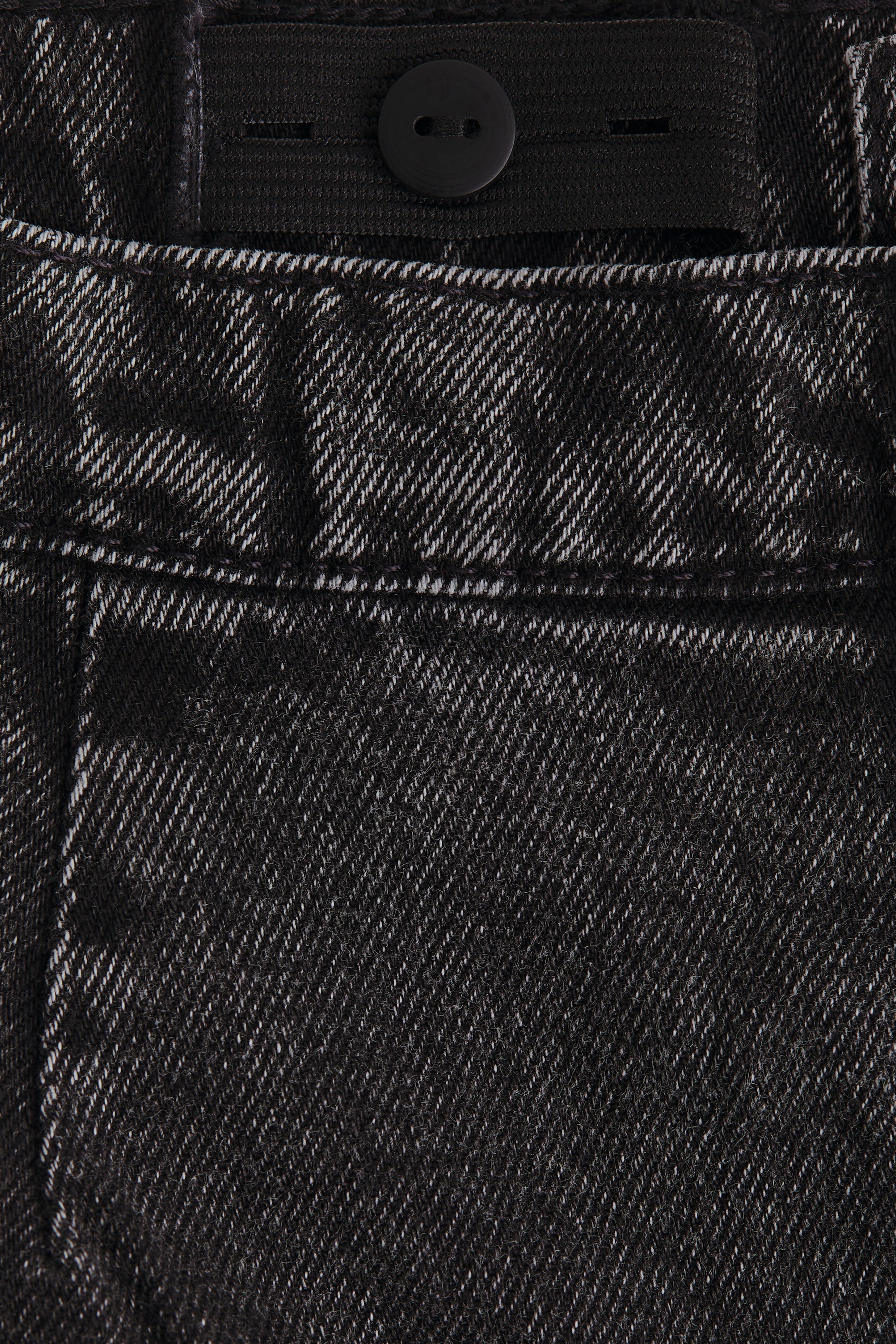 Denim Ruffle Skirt