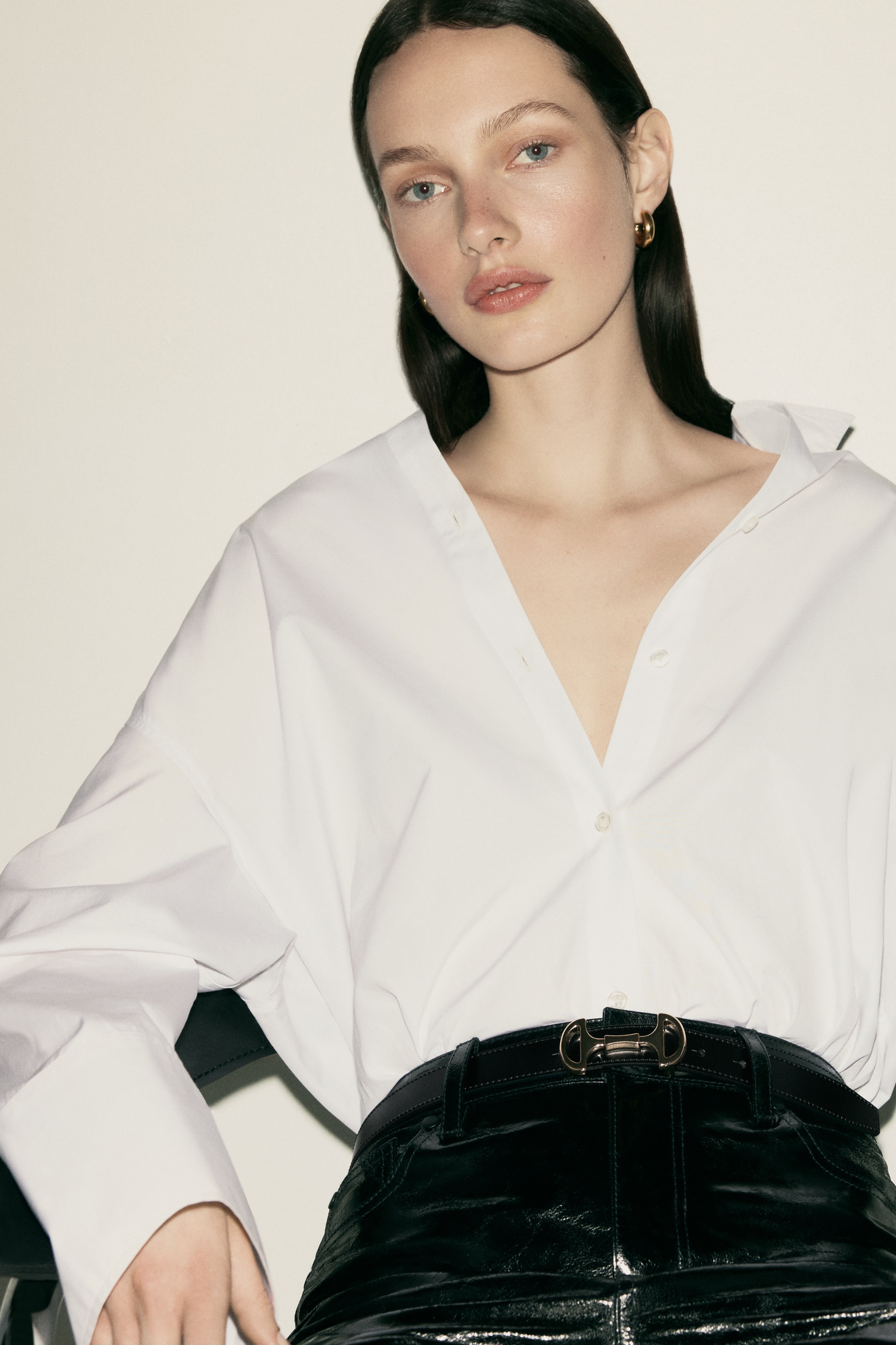 Leather Belt - Black - Ladies | H&M US