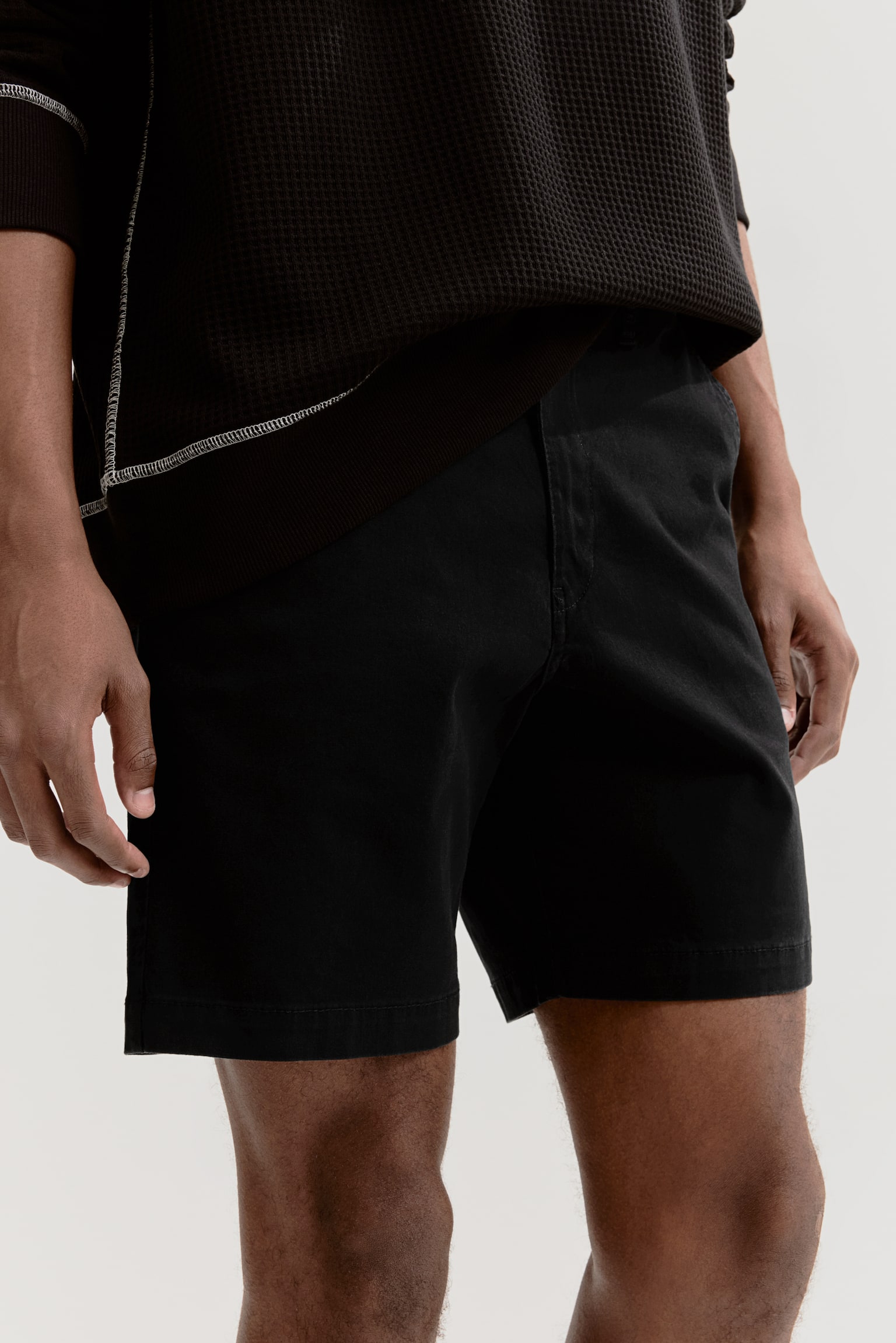 Regular Fit Chino shorts - Black/Navy blue/Beige/Cream/Beige - 5