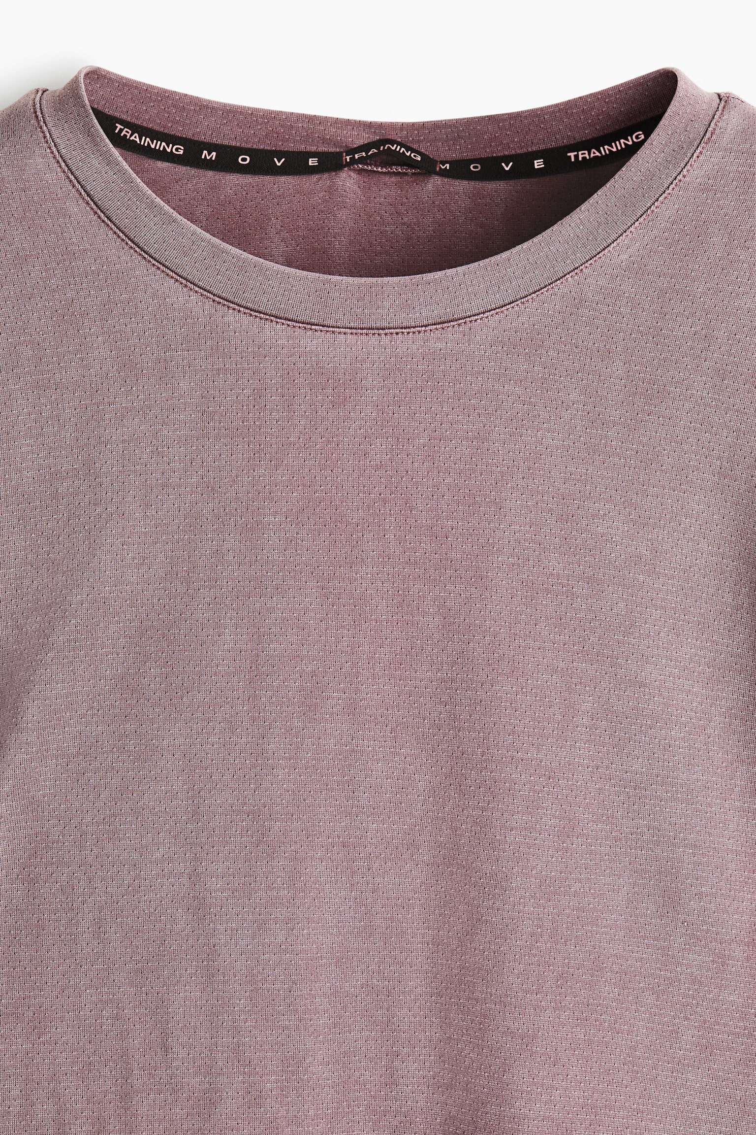 חולצת ספורט עם שרוולים ארוכים Regular Fit DryMove™ - סגול מאובק - 4