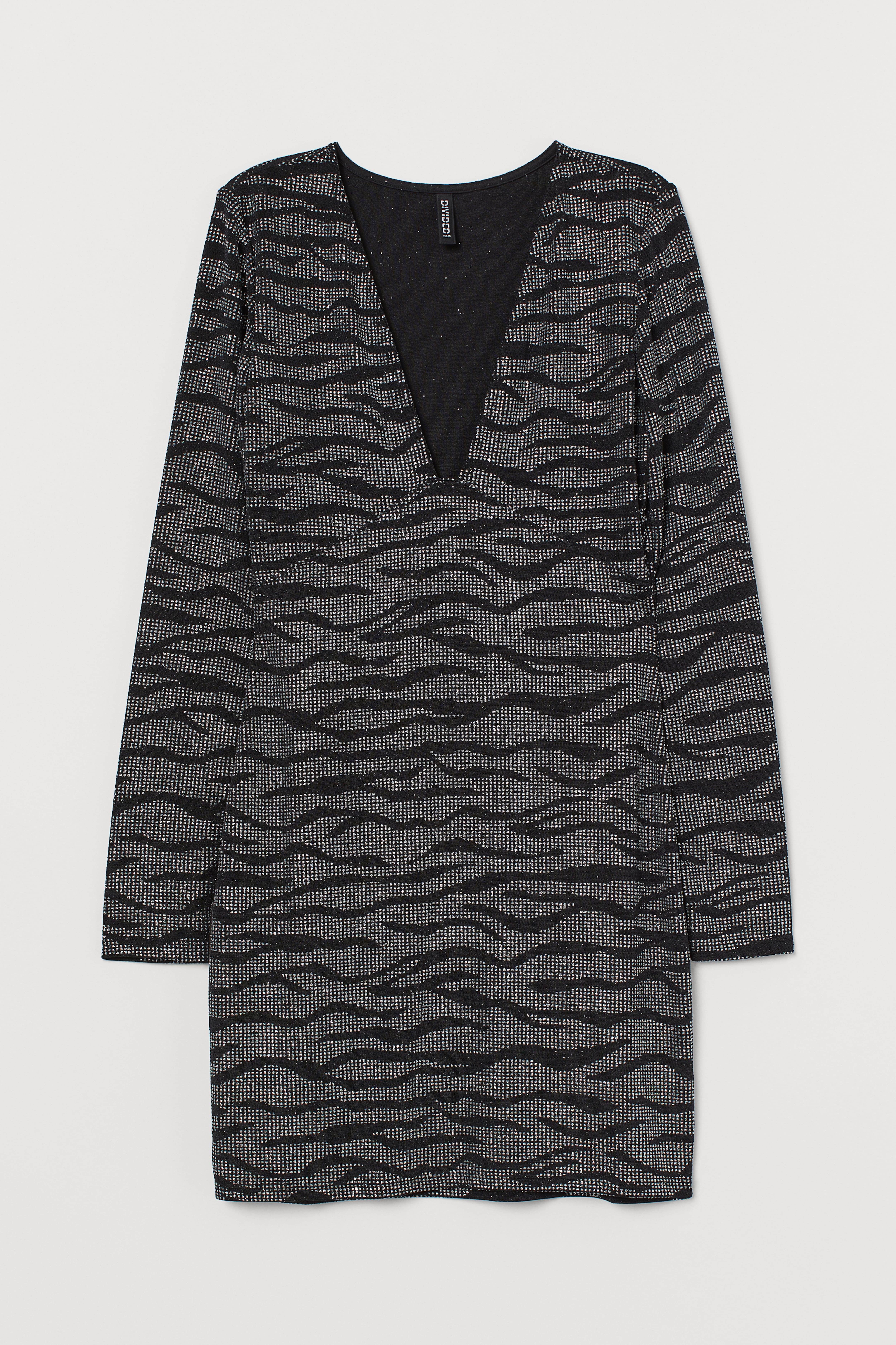 H and m zebra print dress best sale