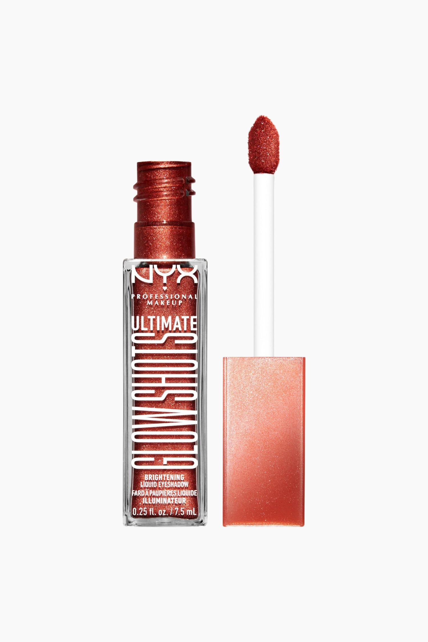NYX Professional Makeup - Glow Shots Liquid Eyeshadow - Clementine Fine