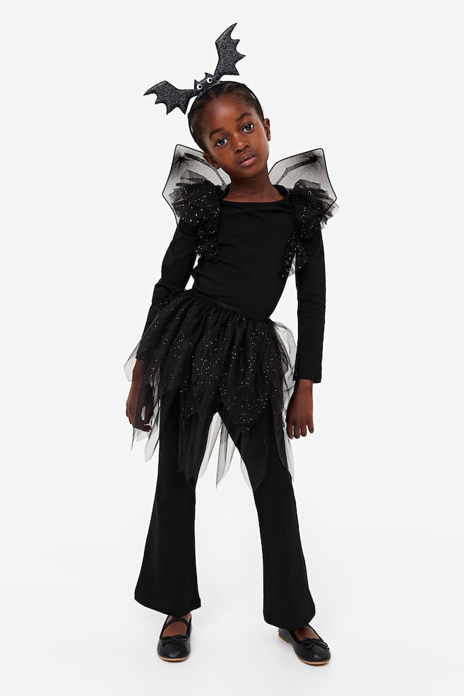 Bat costume - Black/Bat wings - 3