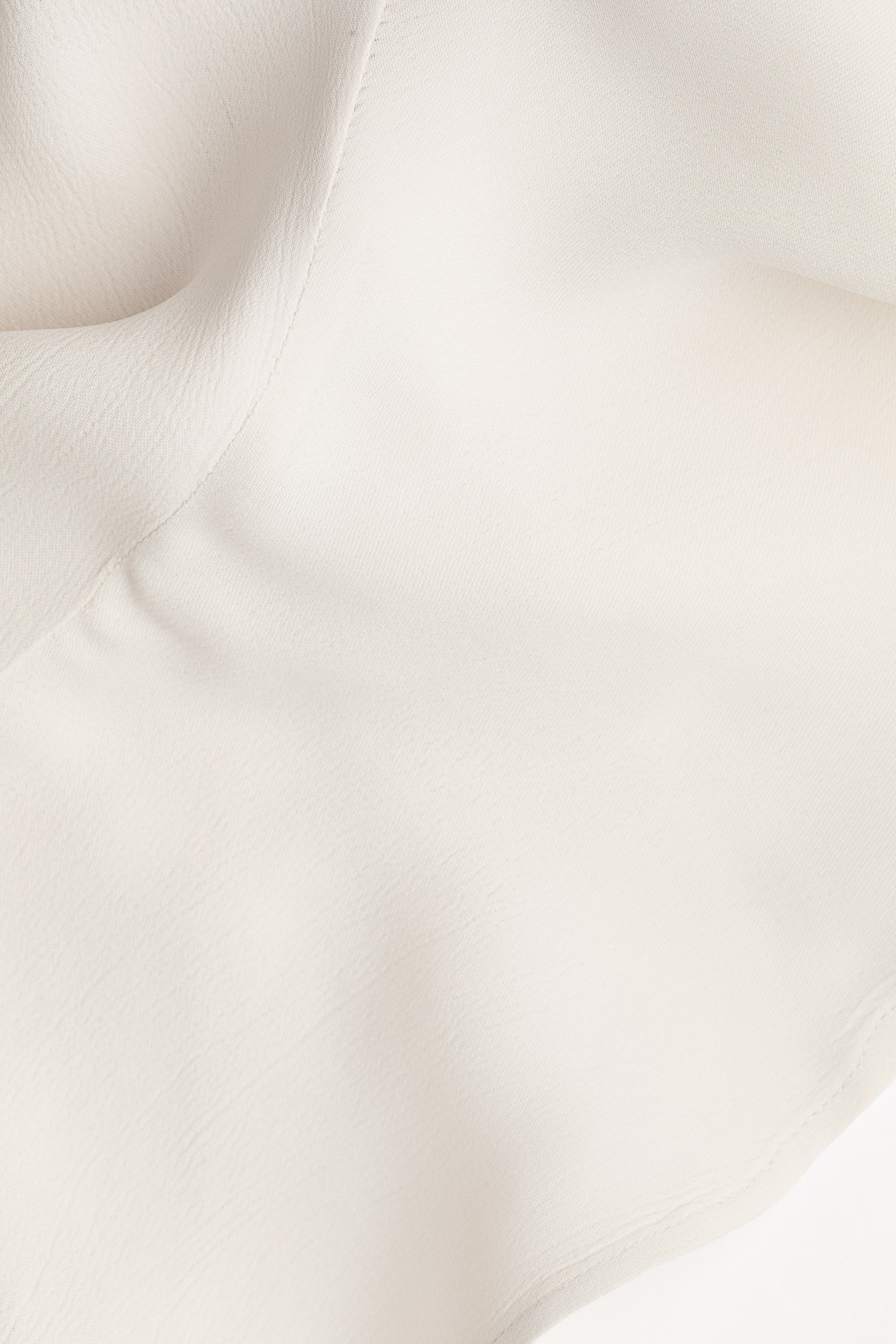Flounce-Trimmed Viscose Skirt
