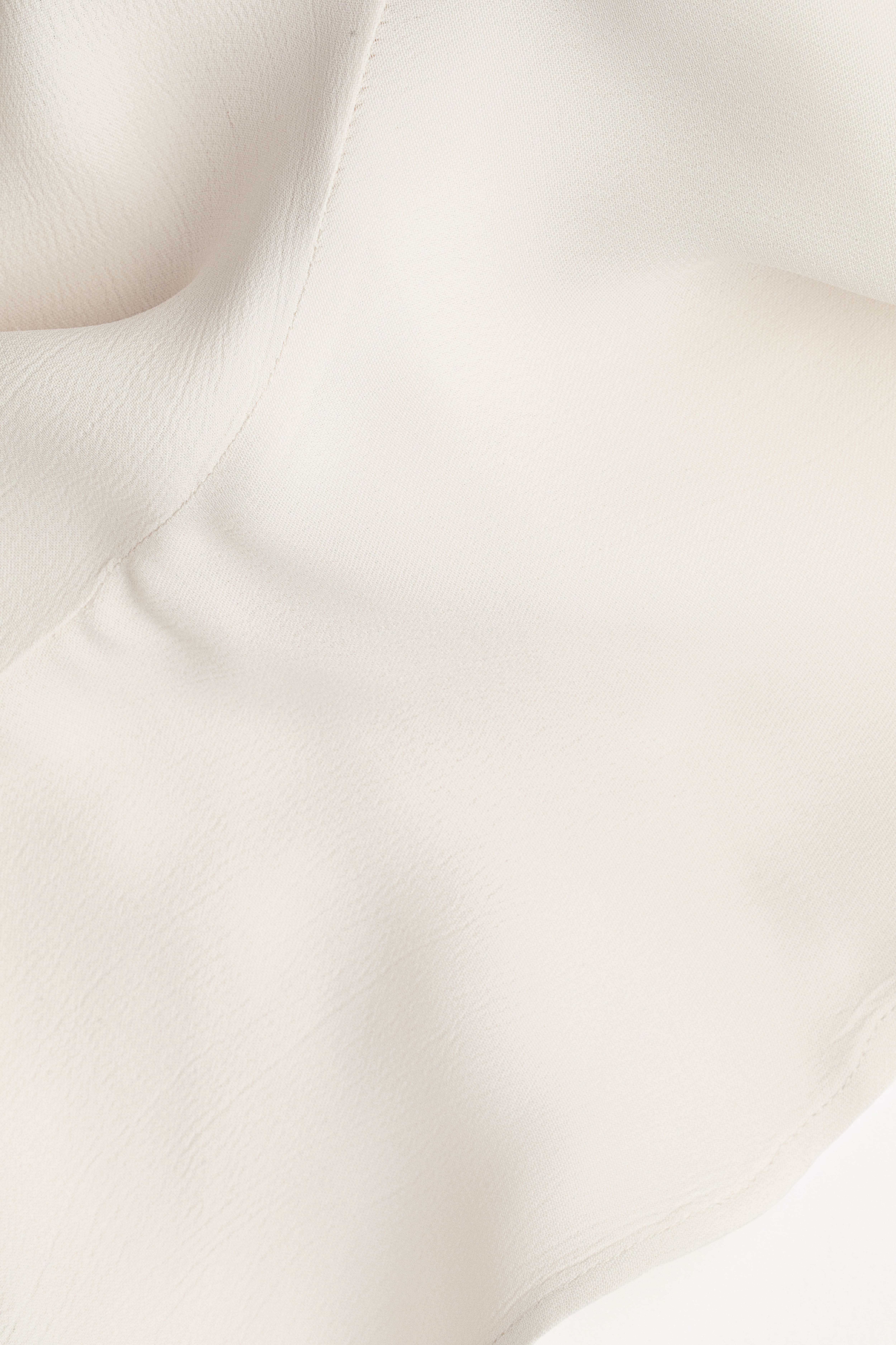 Flounce-Trimmed Viscose Skirt