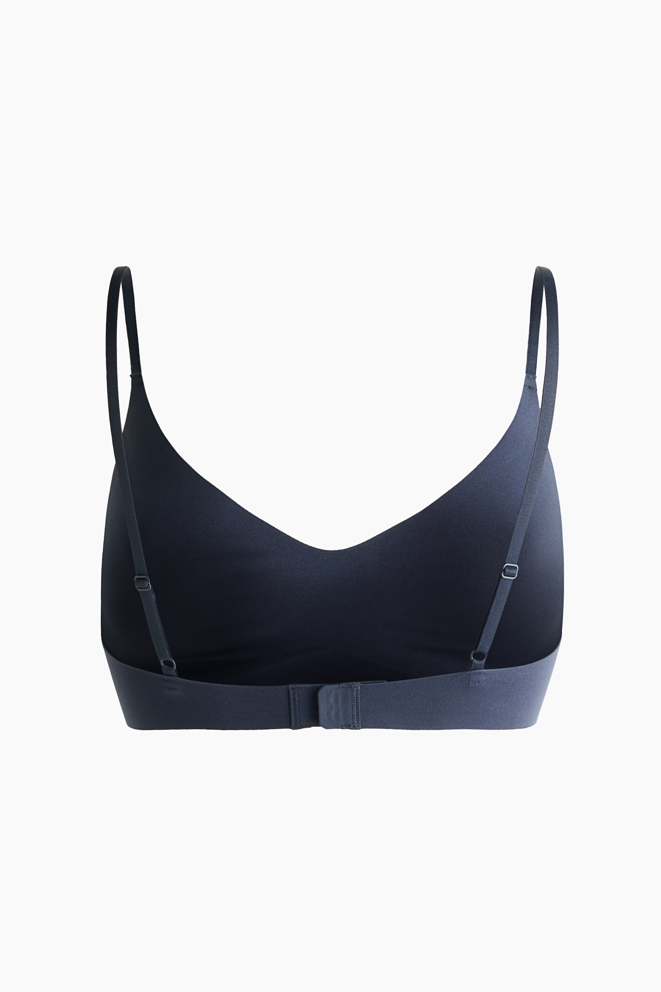 View larger image: Soft-Cup Microfiber Bra - Dark blue - Ladies | H&M US 2