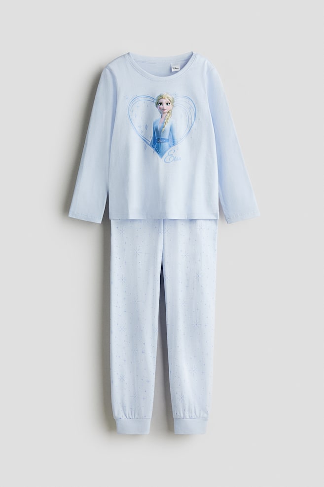 Jersey pyjamas - Light blue/Frozen/Cream/Hello Kitty/Light pink/Squishmallows/Pink/Peppa Pig/Light pink/My Melody/Light pink/Hello Kitty/Cream/Disney Princesses/Pink/Bluey - 1