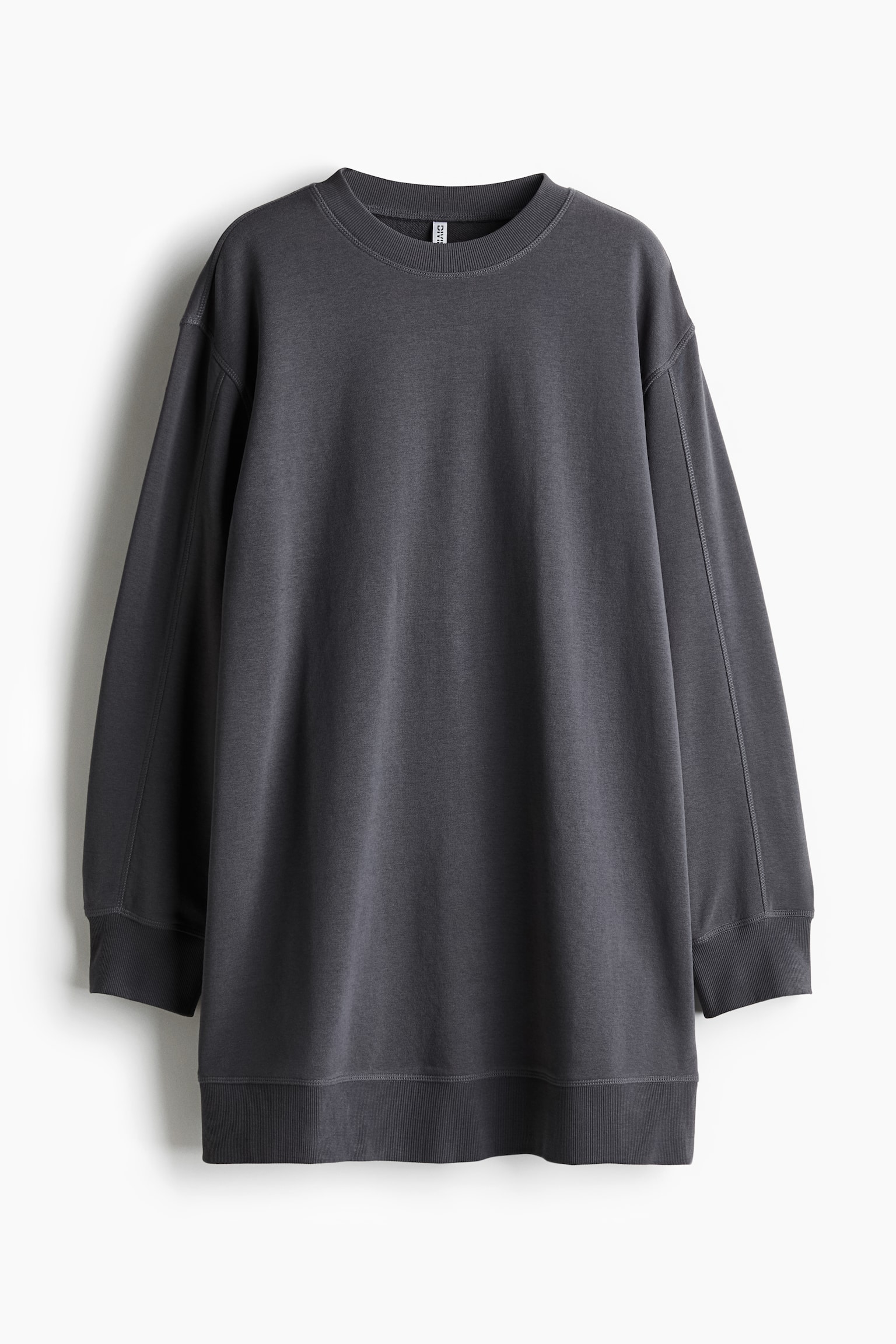 Sweatshirt dress - Dark grey/Black/Light beige/Light blue/Light grey marl/Burgundy - 1