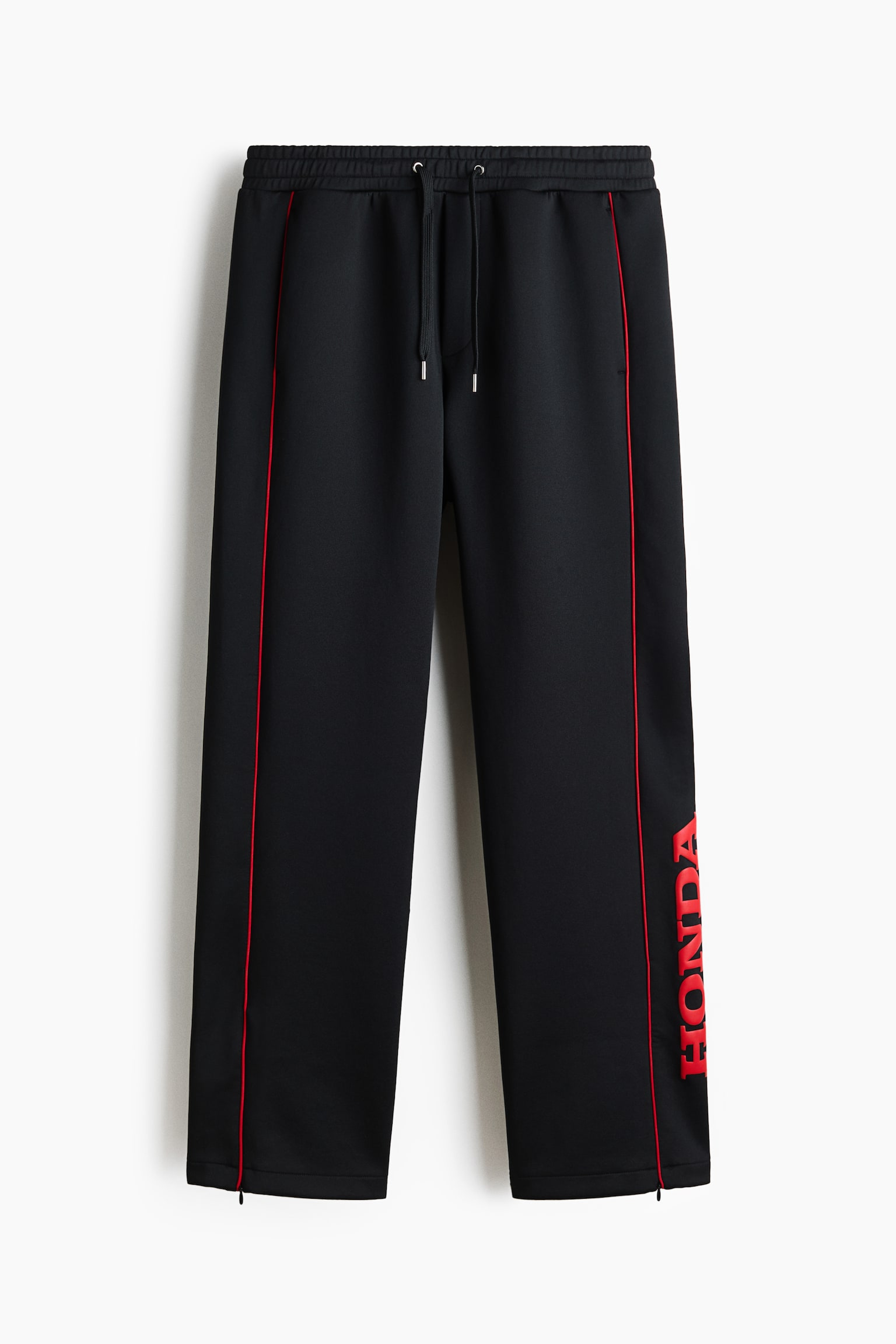 Joggpants in Relaxed Fit-Schwarz/Honda - 1