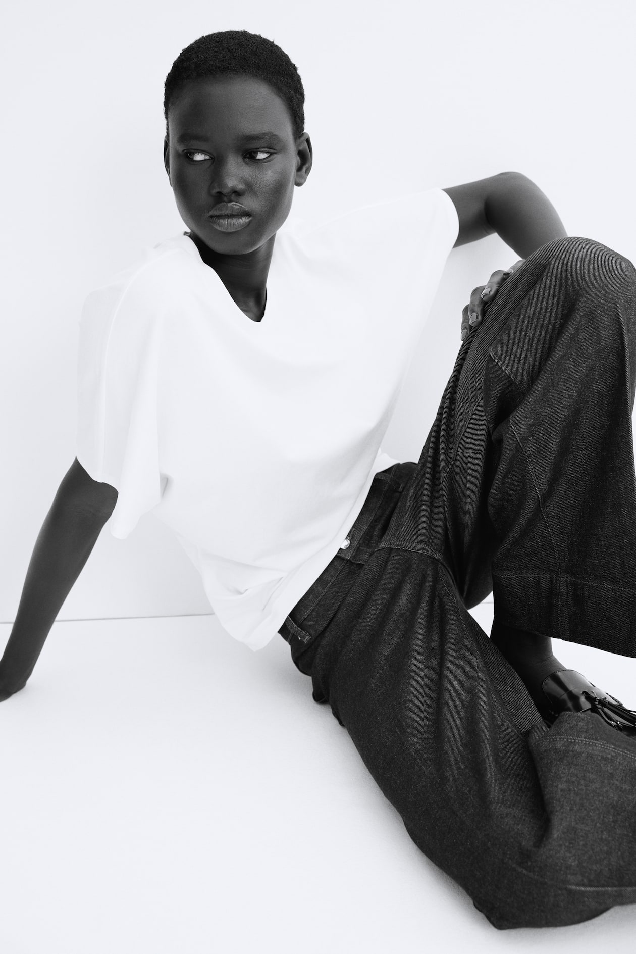 Butterfly-Sleeved T-Shirt
