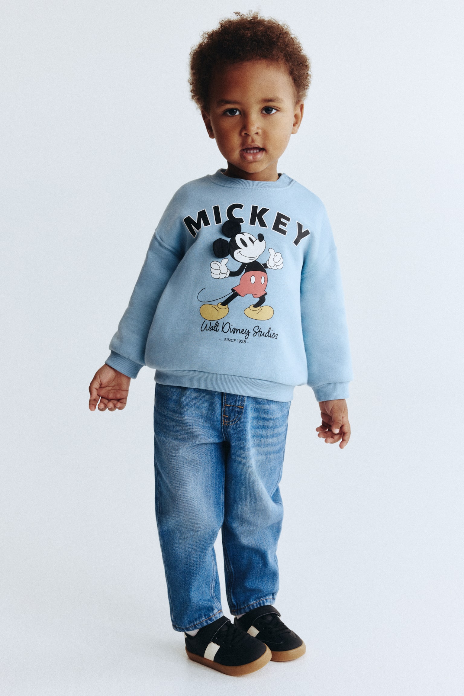 Printed sweatshirt - Light blue/Mickey Mouse/Light grey/Snoopy - 3